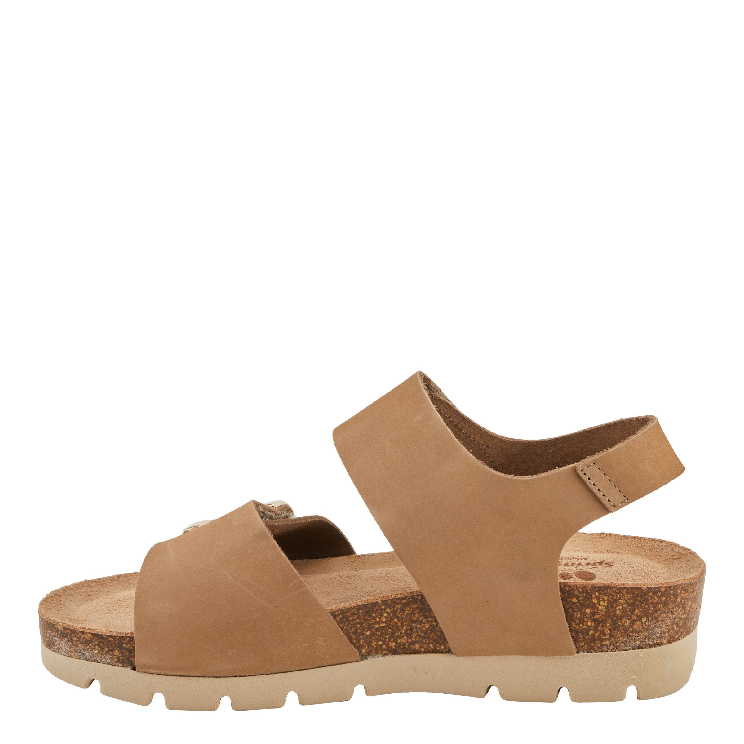 Oakland Sandal, TAN NUBUCK, alternate image number 2