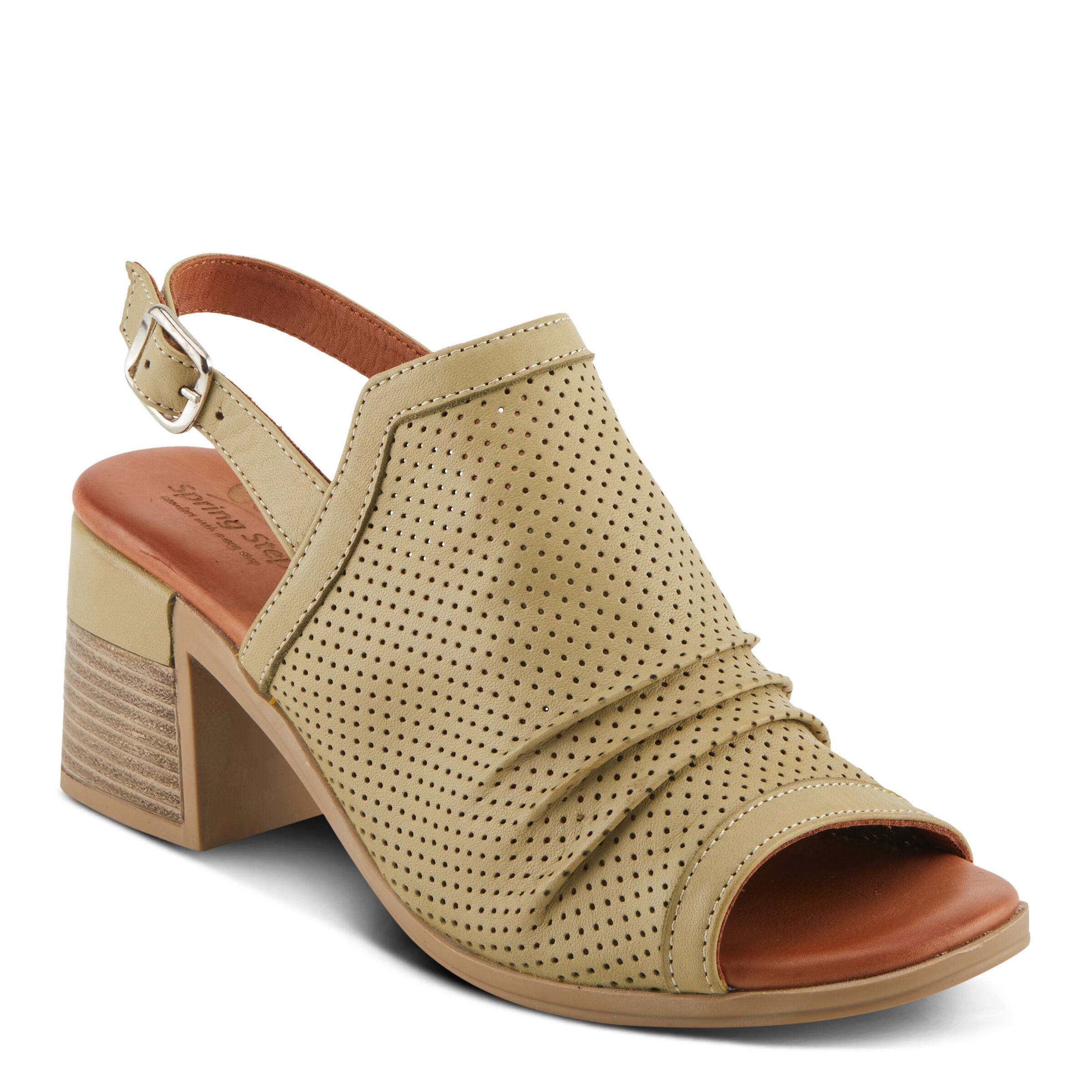 Noctium Sandal, OLIVE GREEN, hi-res image number 0