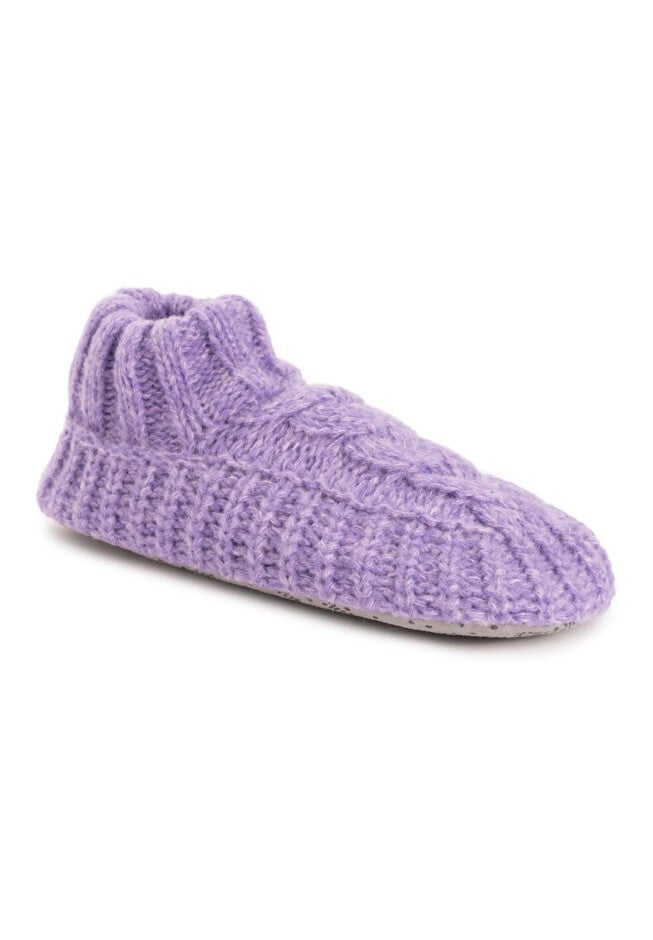 Sweater Cuff Bootie, FROSTED PURPLE, hi-res image number null