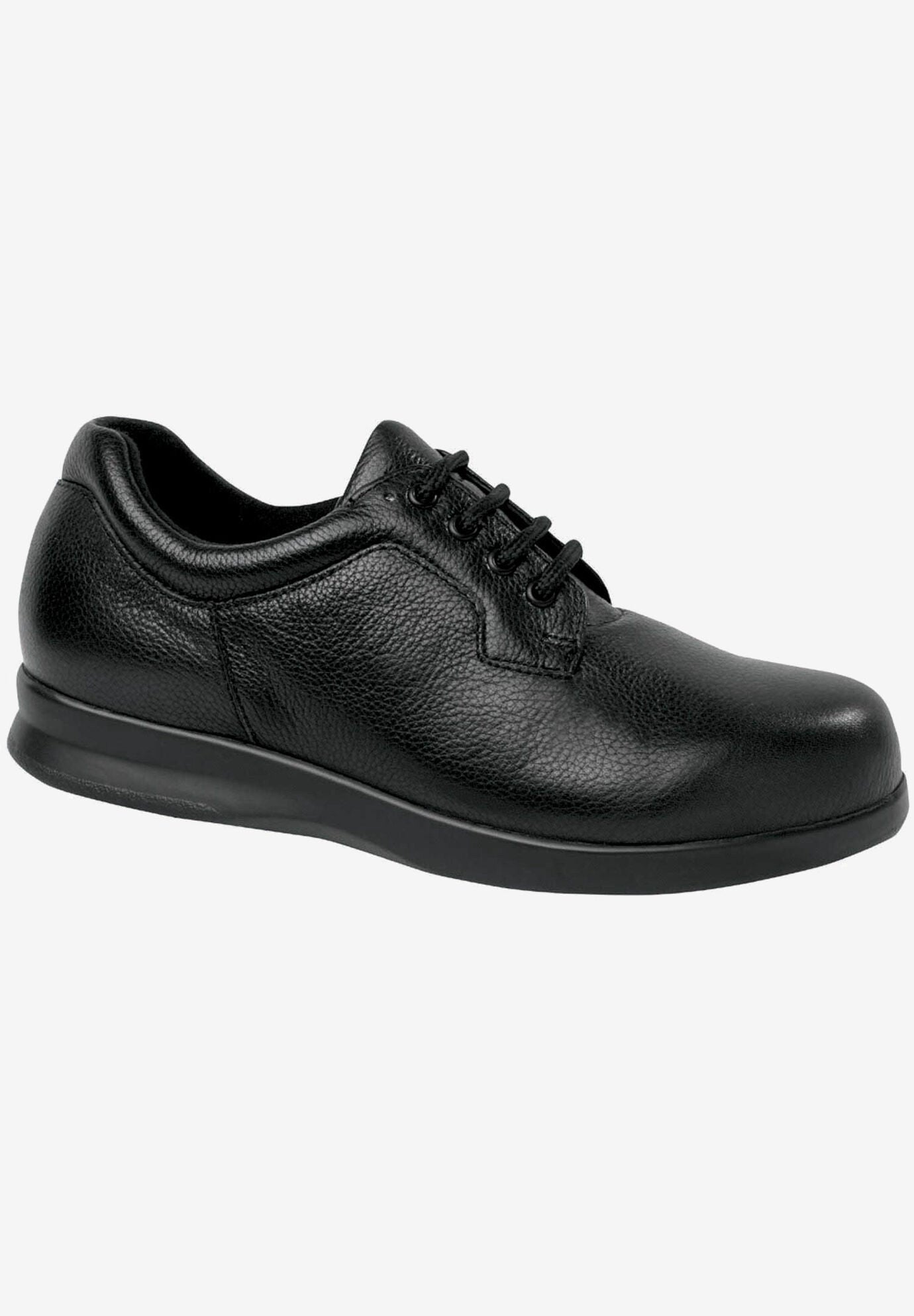 Drew Zip Ii Flats, BLACK TUMBLED NAPPA, hi-res image number 0