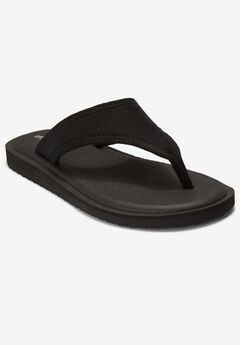 Black Flat Sandals