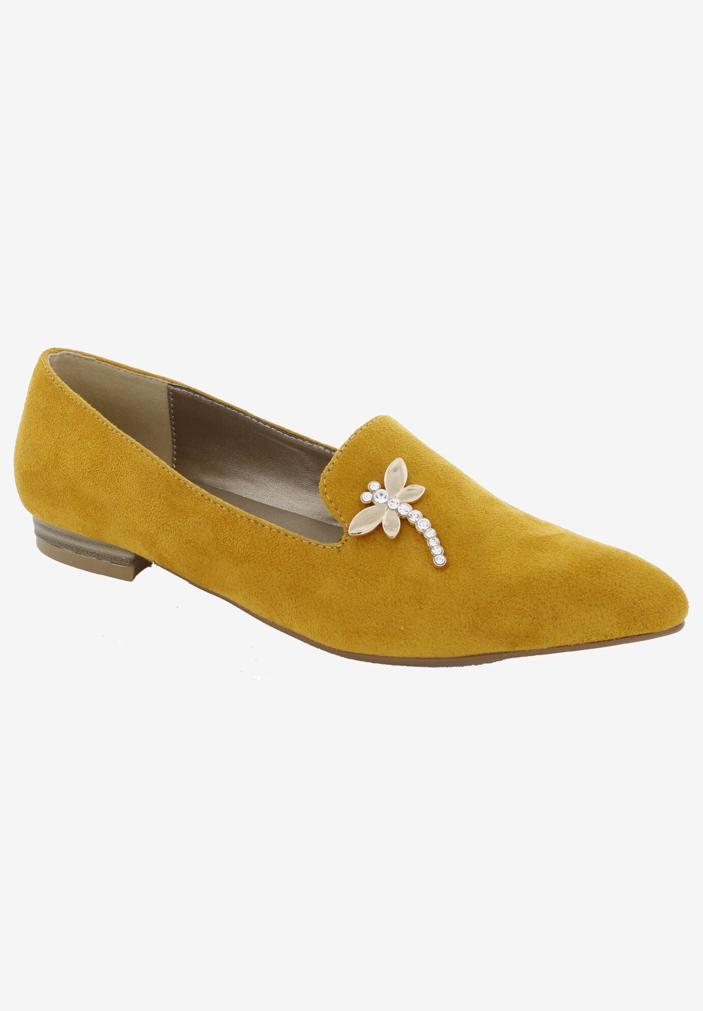 Dragonfly Loafer, MUSTARD MICRO SUEDE, hi-res image number 0