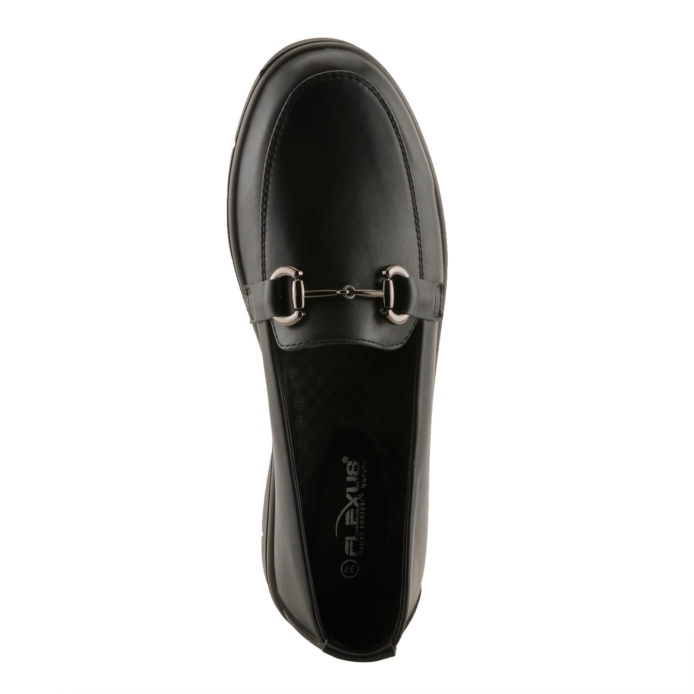 Cashmeran Flat Shoes, BLACK, alternate image number 3