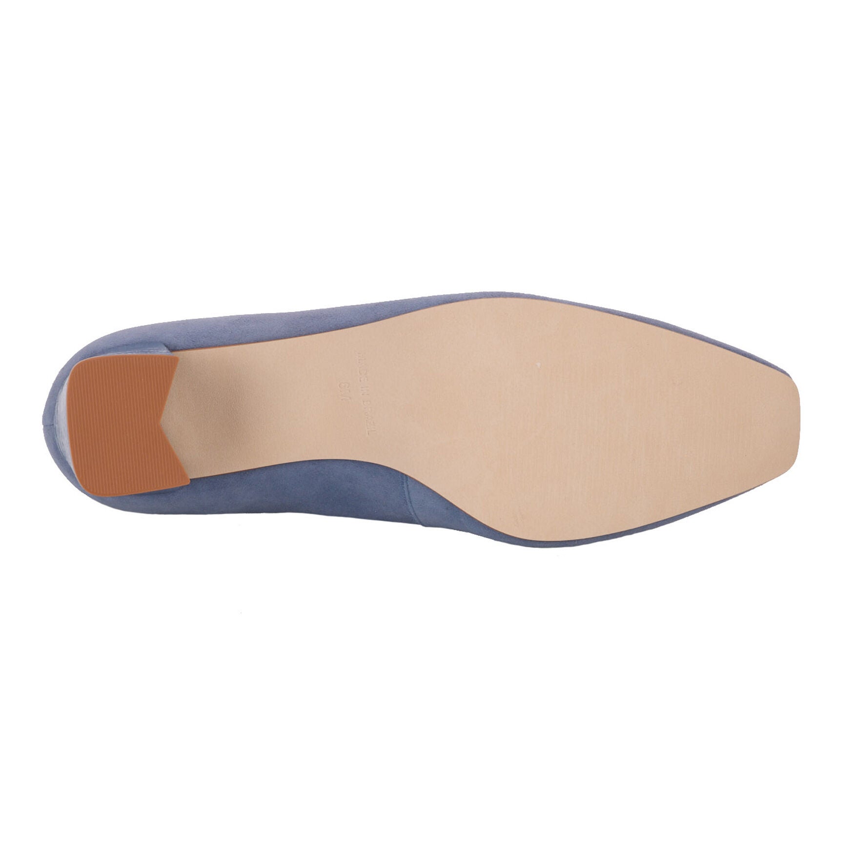 Meredith Square Toe Suede Pump, LIGHT BLUE SUEDE, alternate image number 6