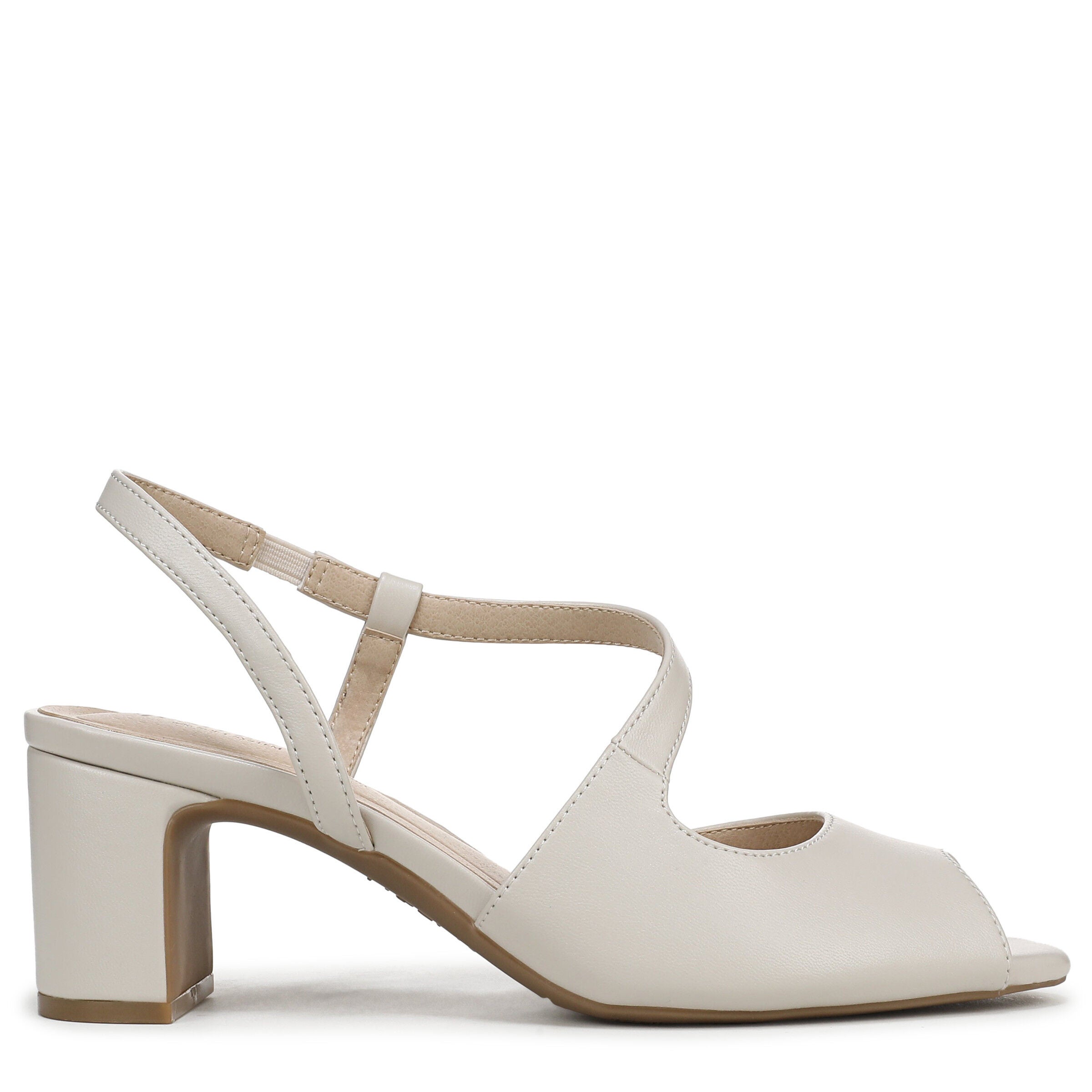 Theo Peep Toe Pump, BONE, alternate image number 3