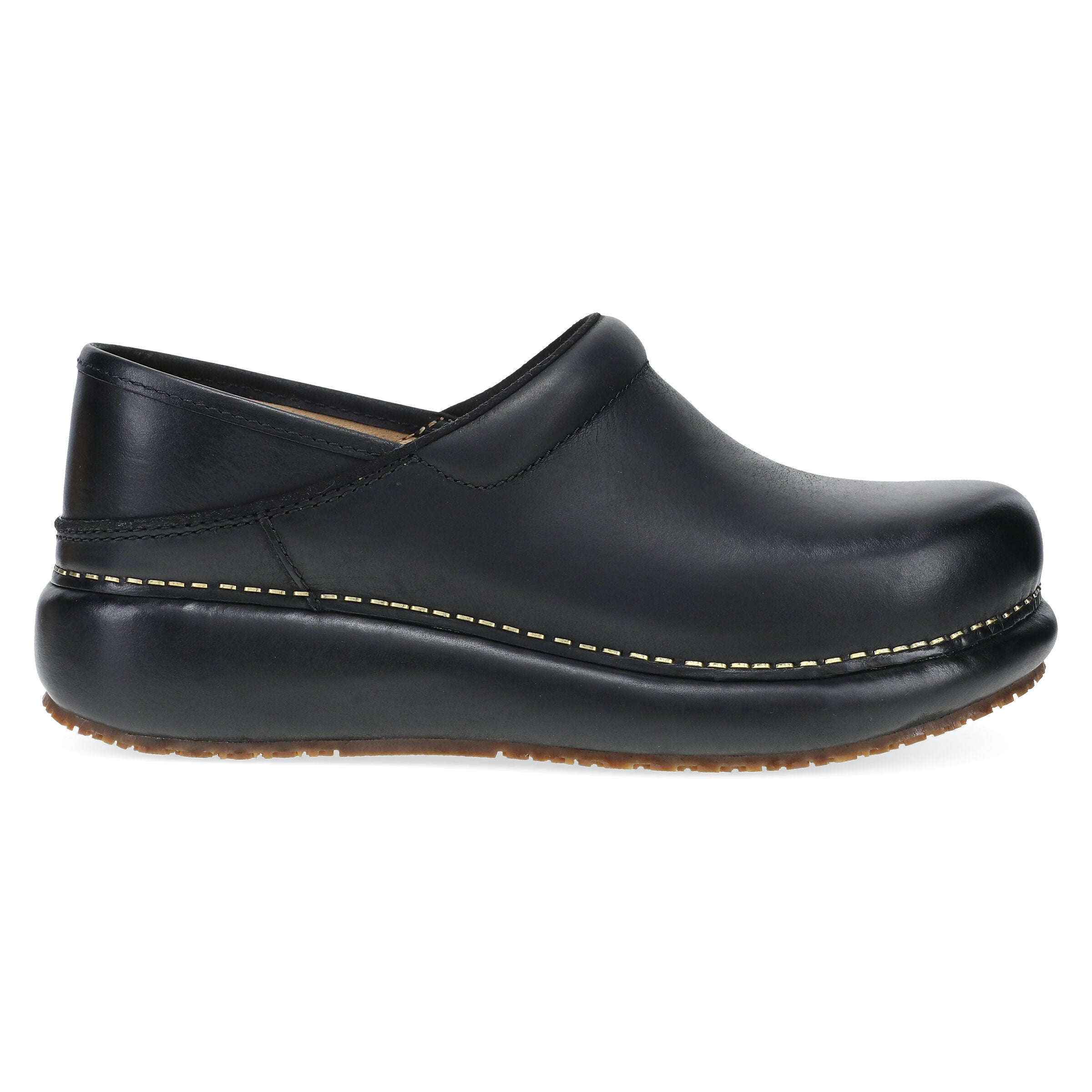 Platform Pro Nubuck Clog, BLACK, alternate image number 4