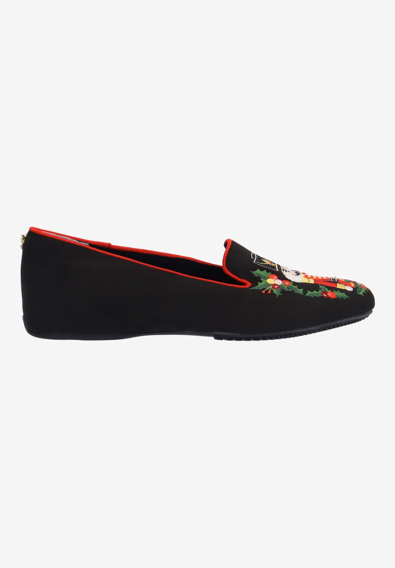 Nussknacker Slip On Flat, BLACK, alternate image number 3
