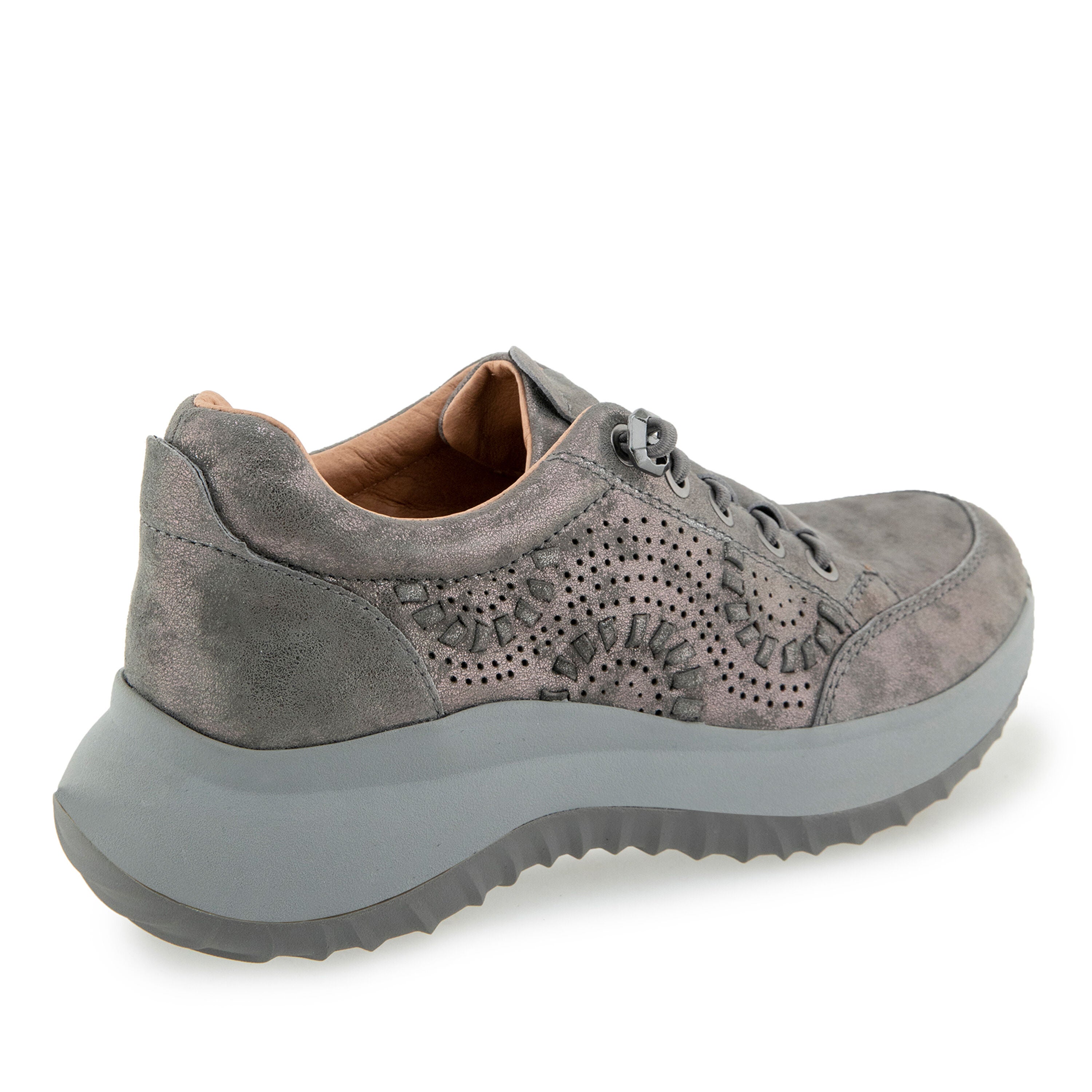 Ginny Casual Sneaker, PEWTER, on-hover image number 1