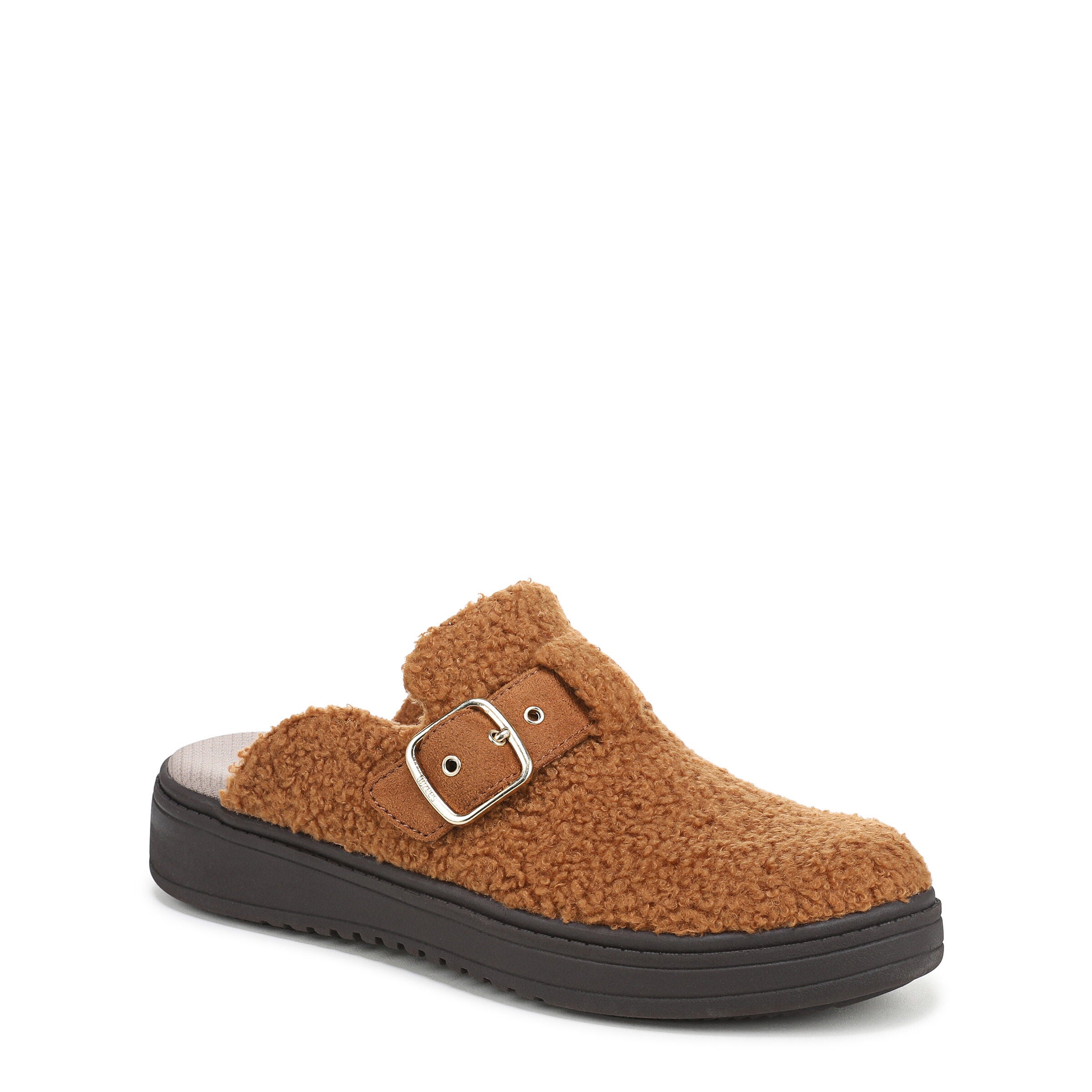 Vibe Cozy Slip-On Clog, DARK HONEY BROWN, hi-res image number 0
