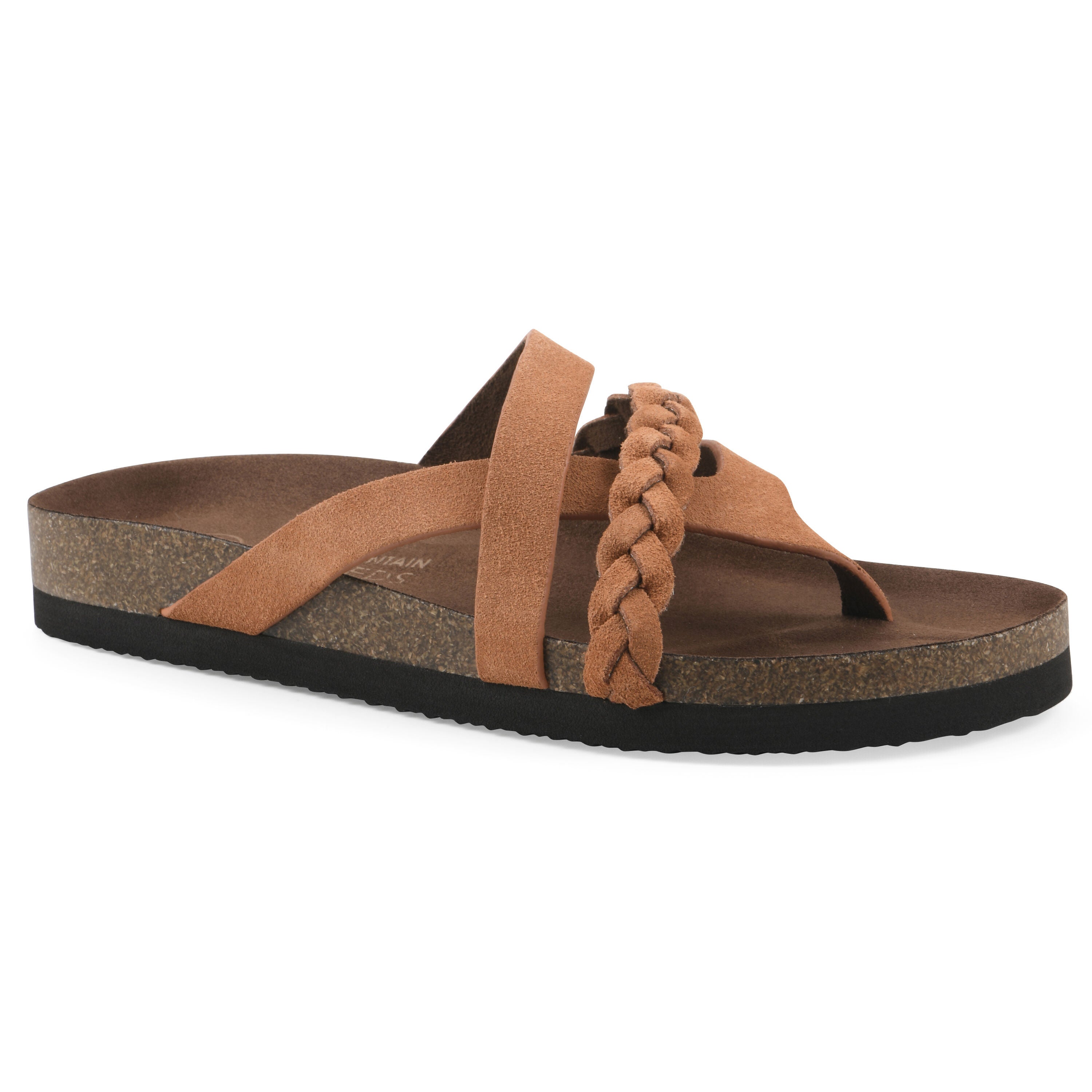 Halogen Footbeds Sandal, PEACH COBBLER SUEDE, hi-res image number 0