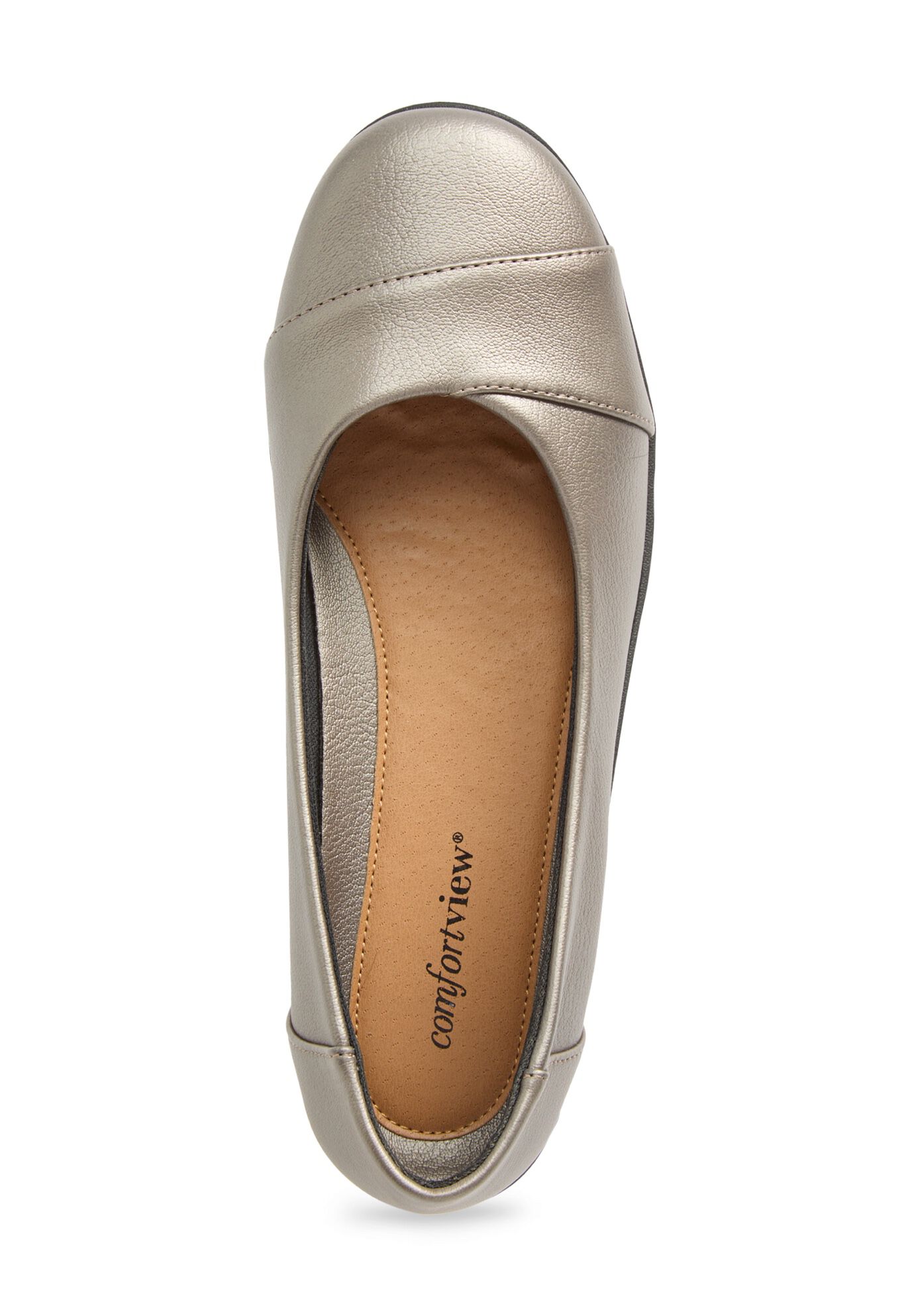 The Gab Slip On Flat, GUNMETAL, alternate image number 4