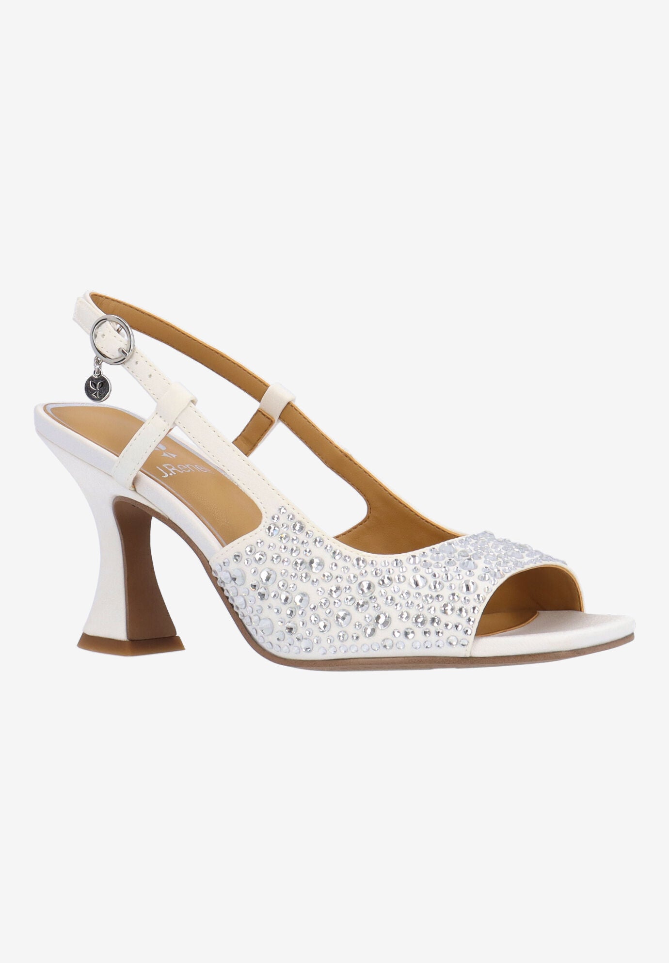 Loredana Slingback Sandal, WHITE, hi-res image number 0