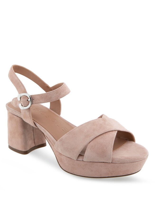 Cosmos Dressy Sandal, BLUSH SUEDE, hi-res image number 0
