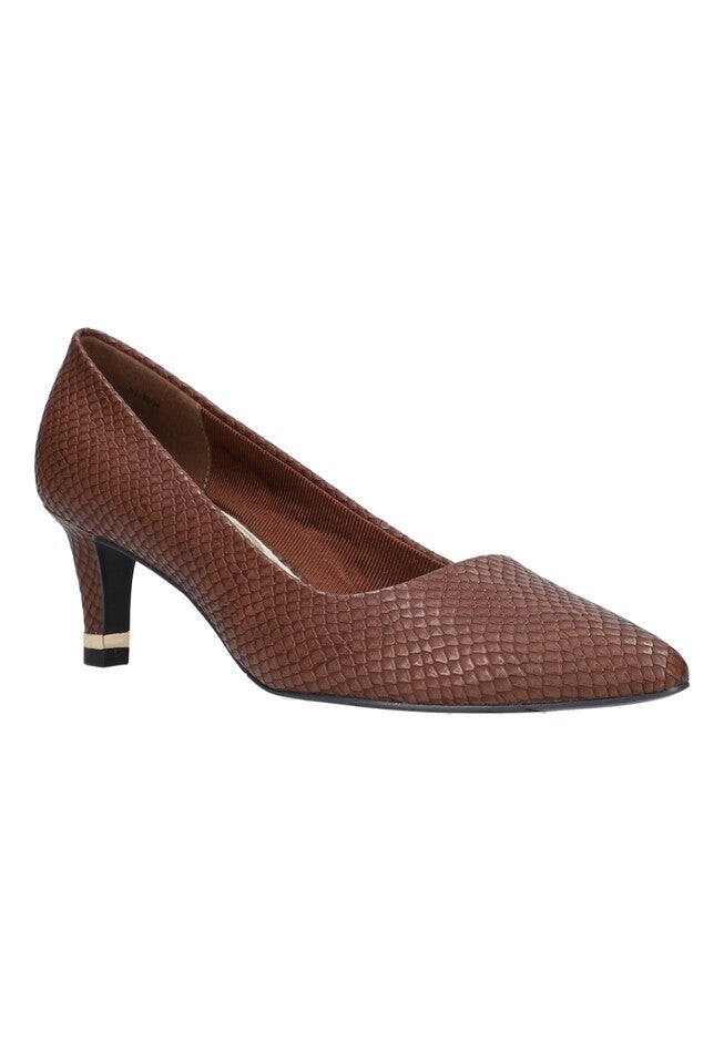 Pointed Pump , TAN SNAKE, hi-res image number 0
