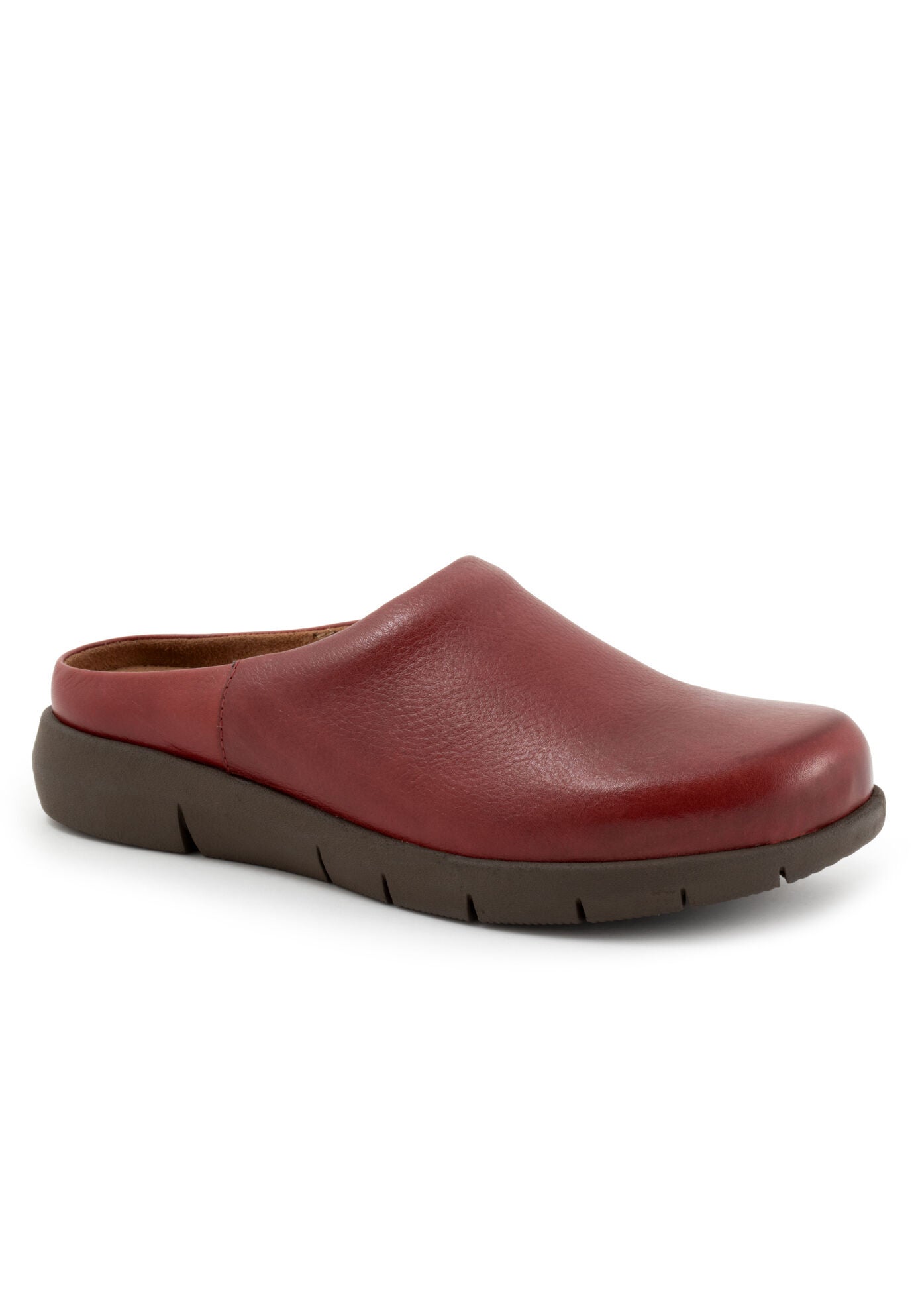 Andria Slip On Clog, DARK RED, hi-res image number 0