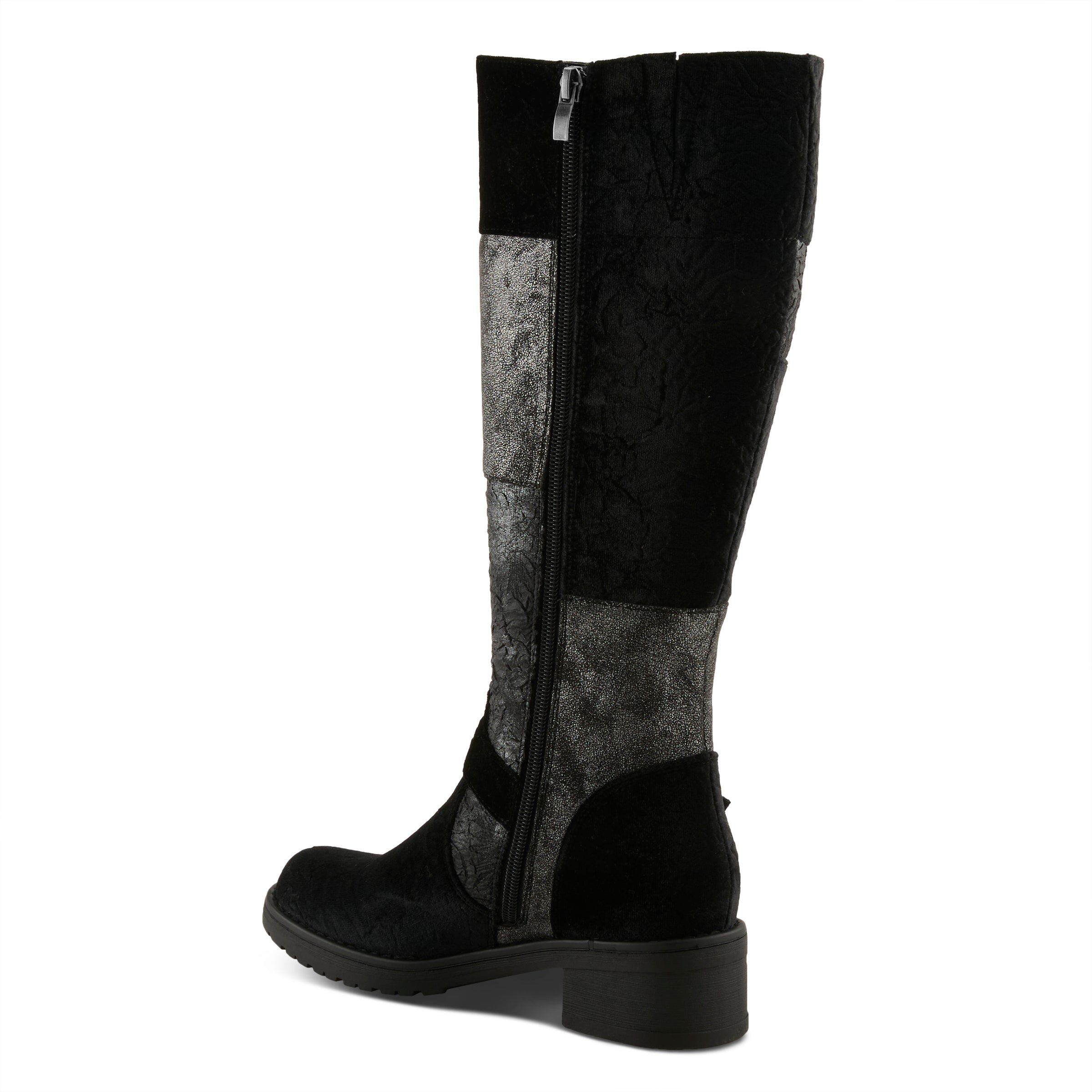 Collage Viv Tall Boot, BLACK MULTI, alternate image number 7