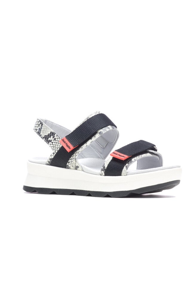 Andi Slingback Sandal, SNAKE BLACK LEATHER, hi-res image number null