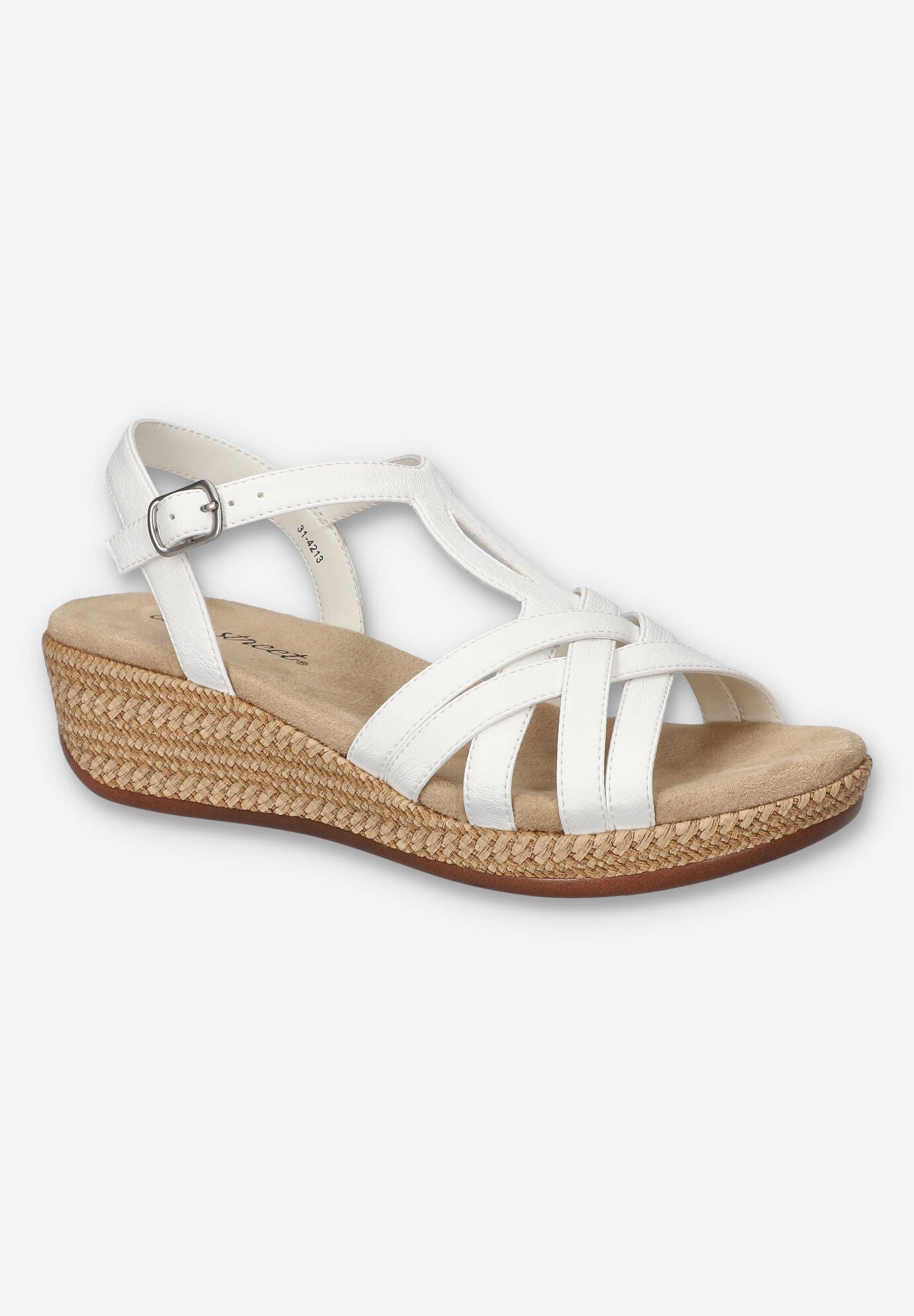 Lua Wedge Sandal, WHITE, hi-res image number 0