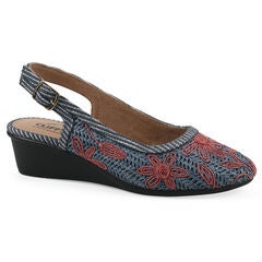 Boris Slingback Wedge