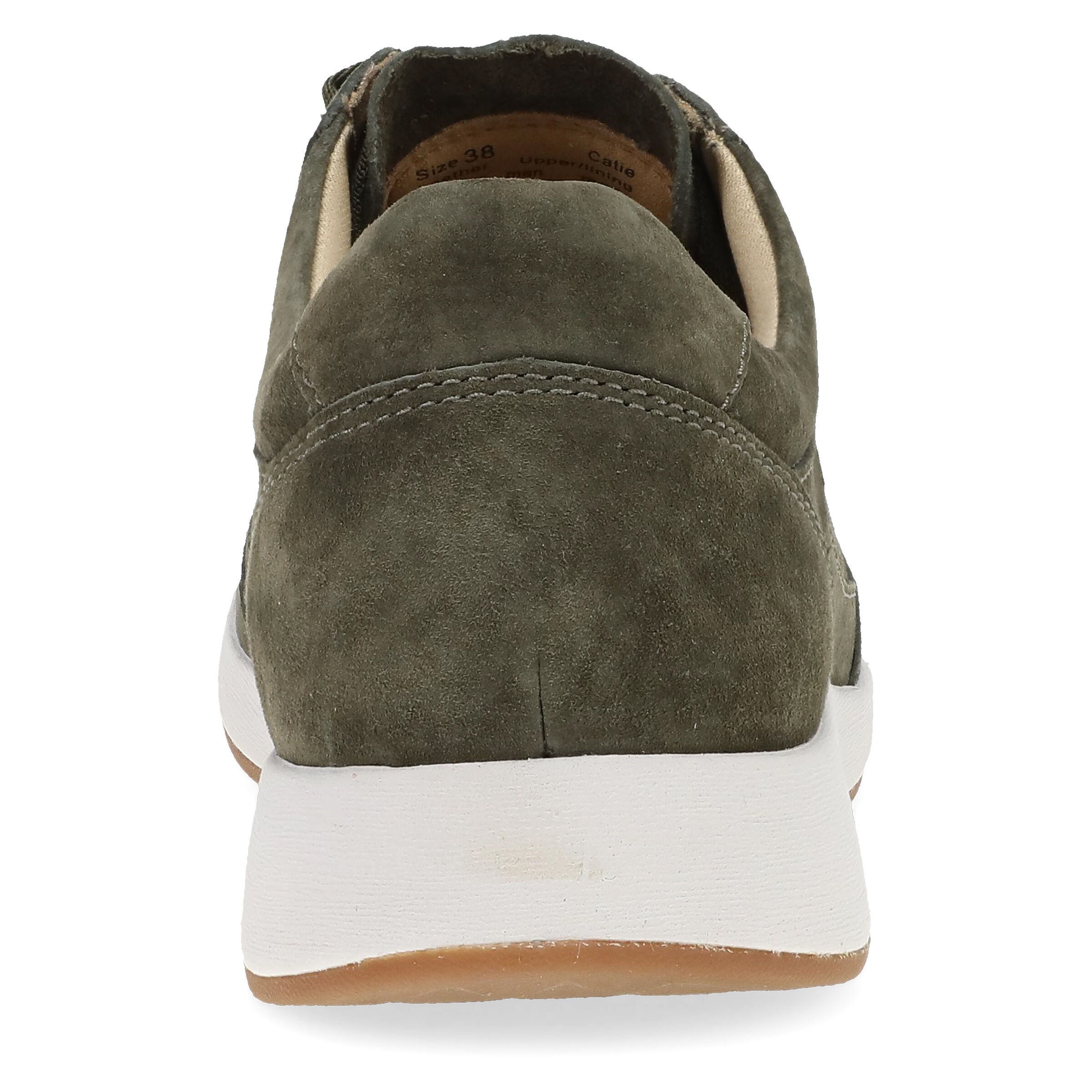 Catie Laceup Sneaker, OLIVE, on-hover image number 1