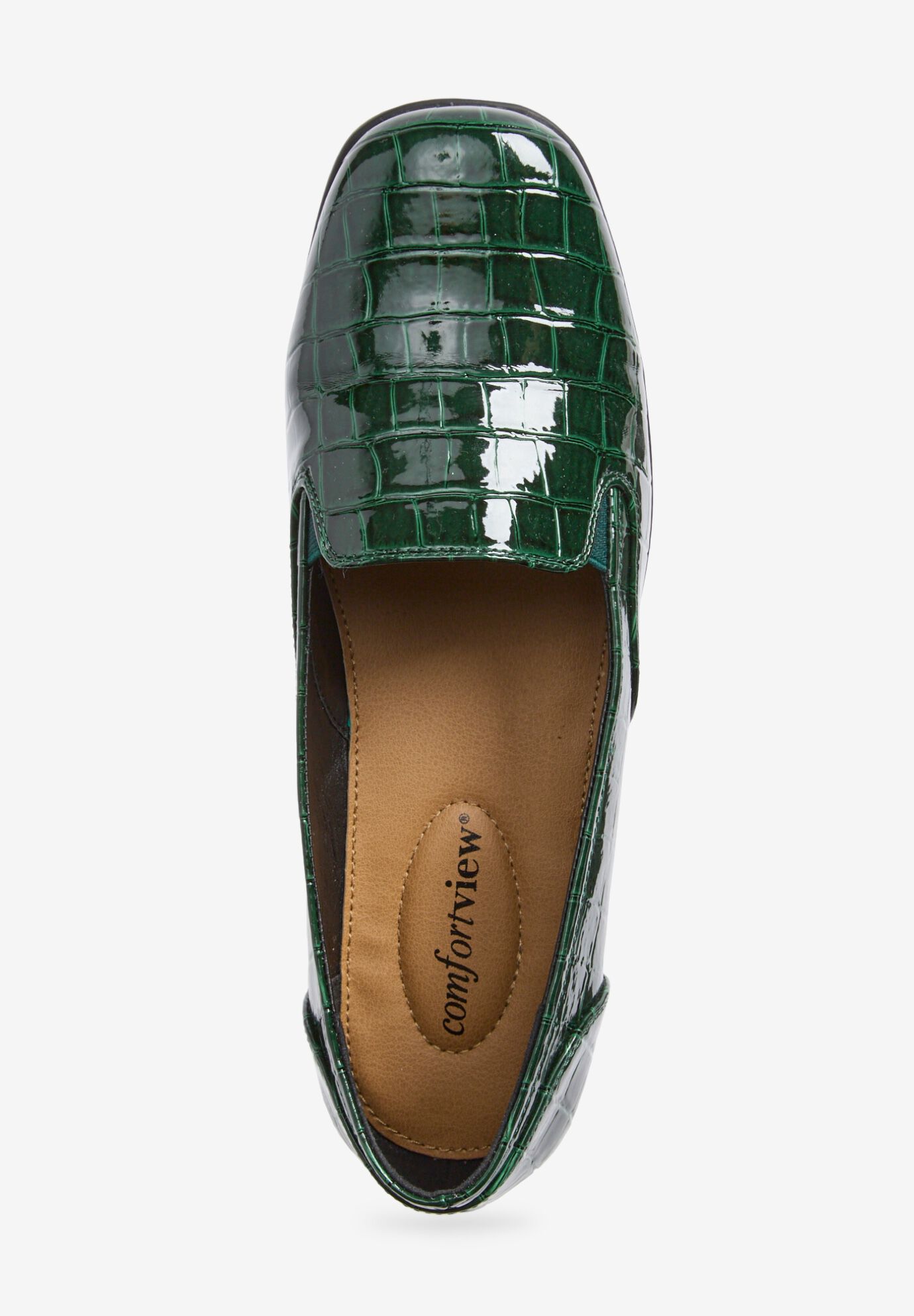 The Leisa Slip On Flat, EMERALD, alternate image number 6