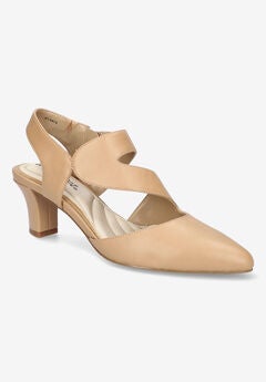 Wide Width Peep Toe Shoes