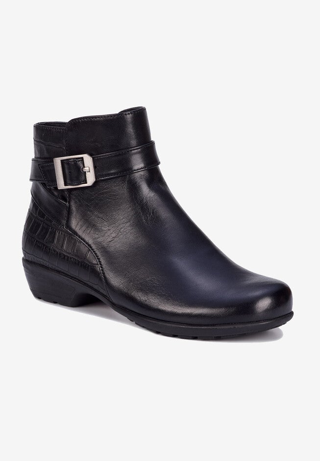 Ellis Shootie, BLACK NAPA LEATHER, hi-res image number 0