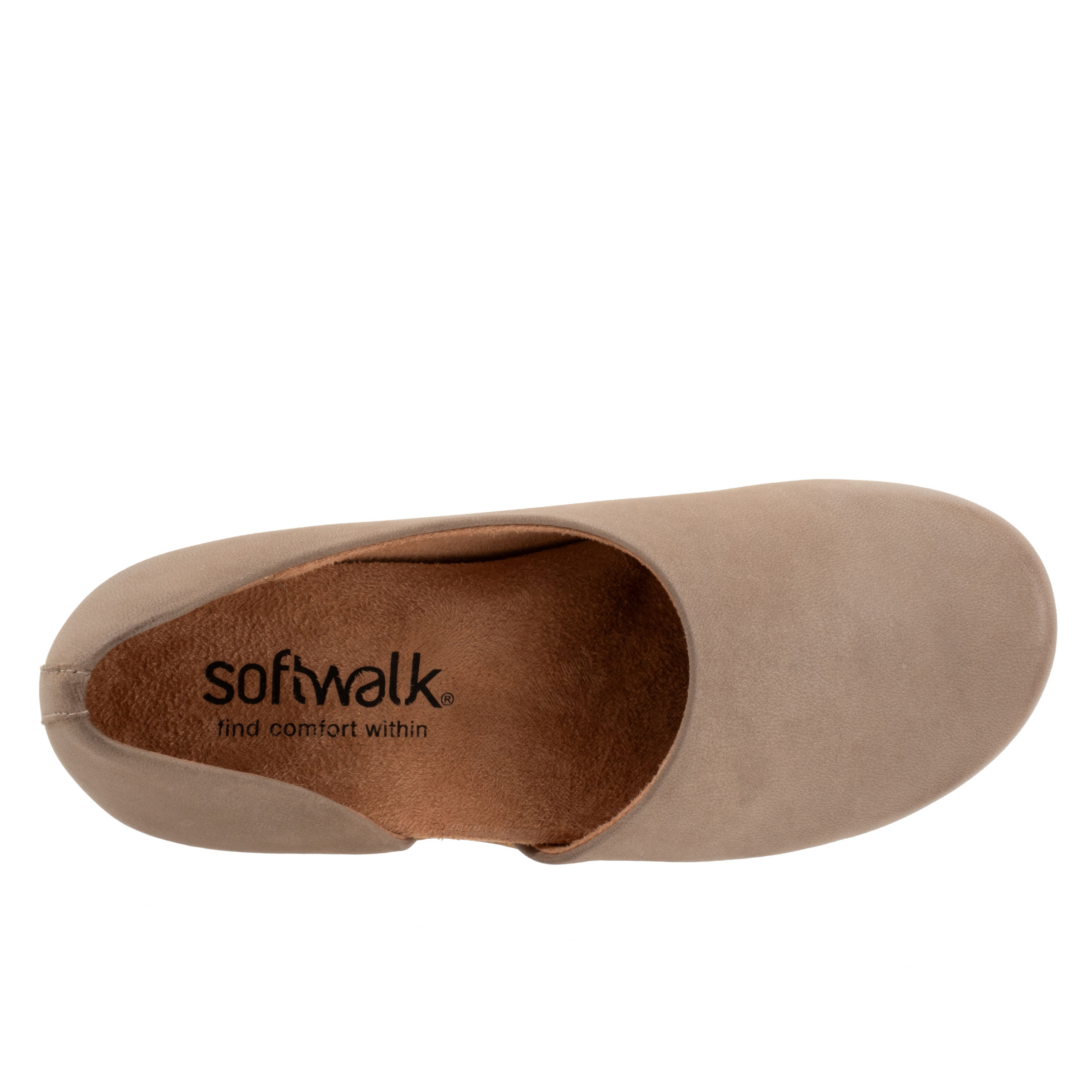 Addie Clog, TAUPE NUBUCK, alternate image number 3