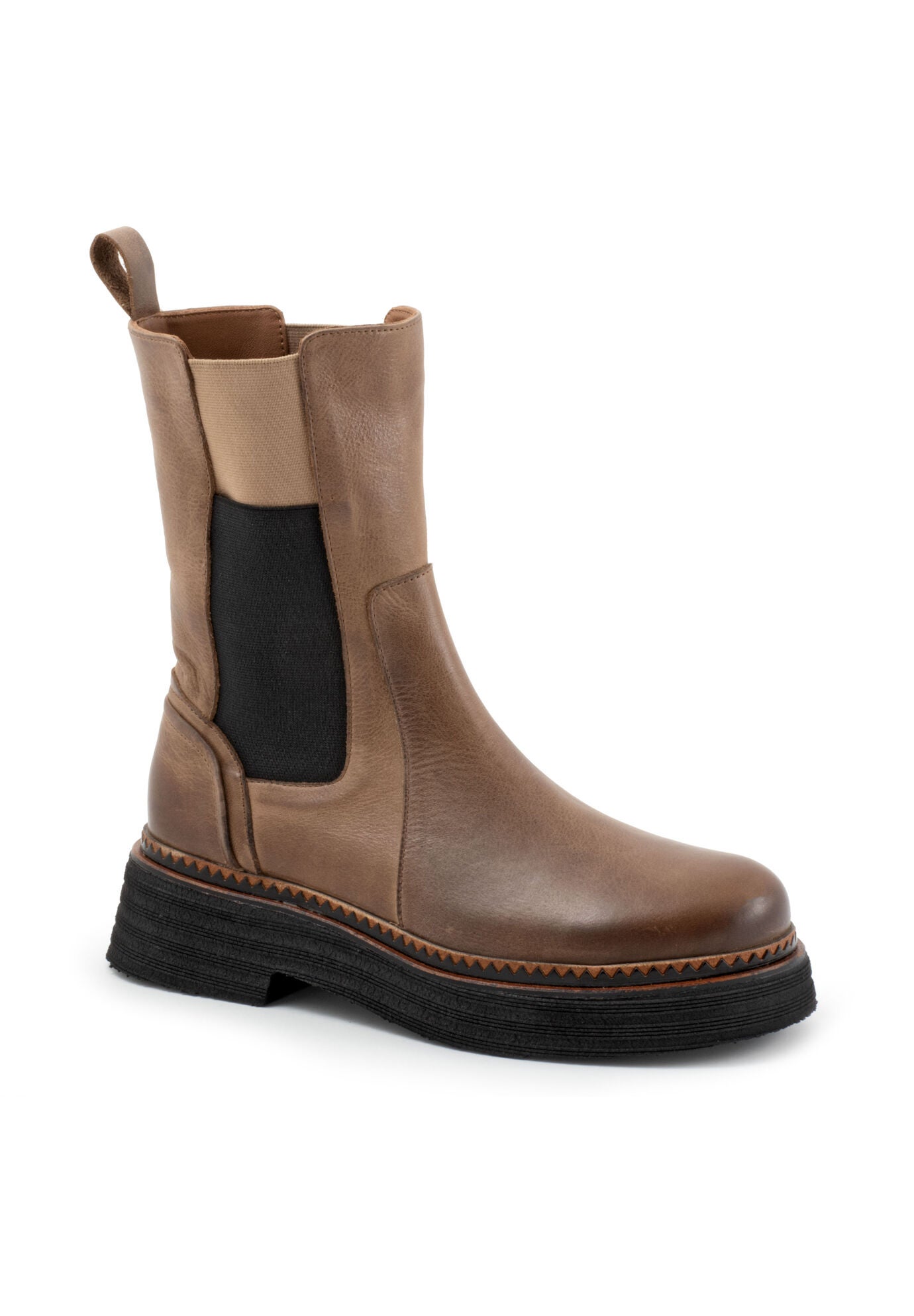 Gizelle Mid Calf Boot, TAUPE, hi-res image number 0