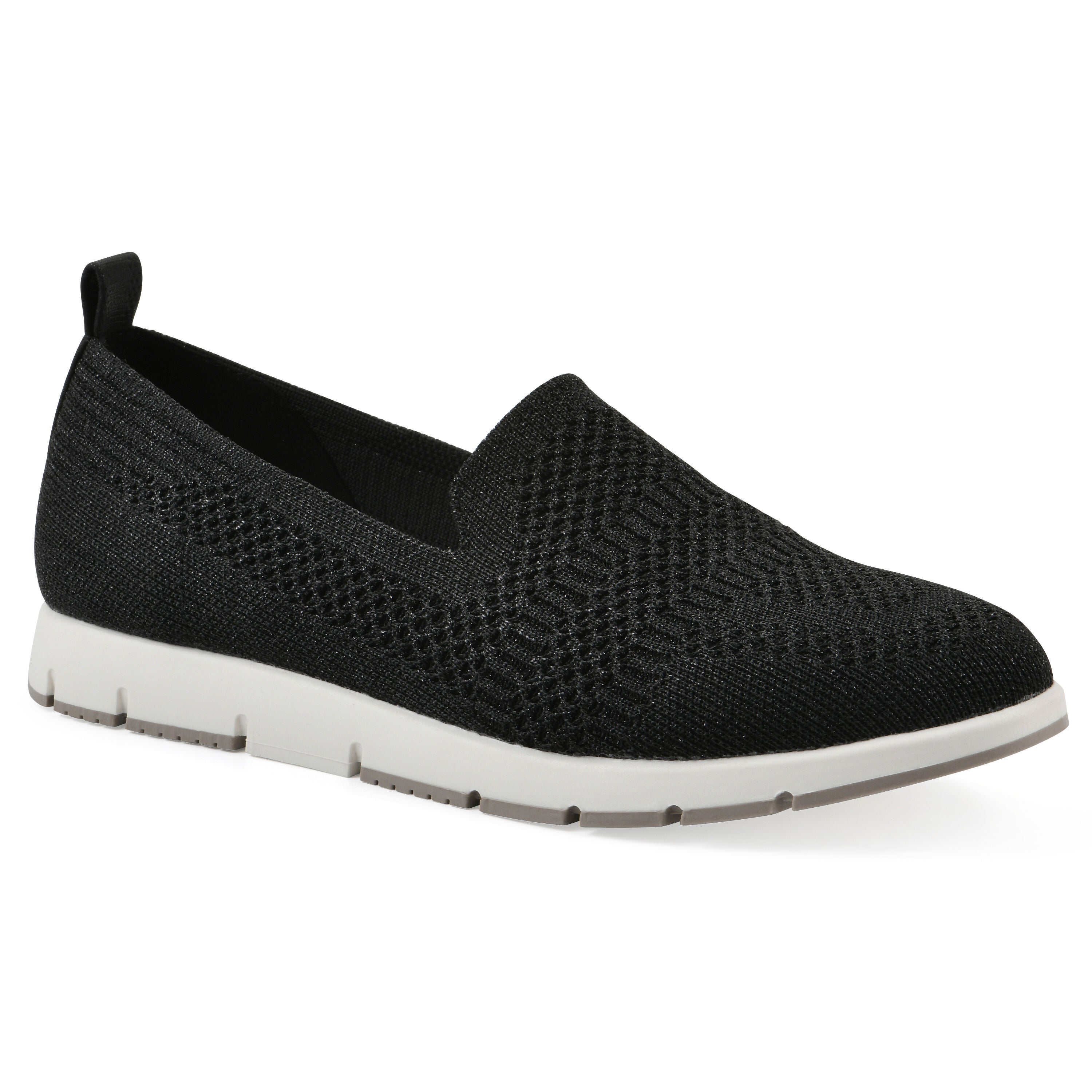 Garren Slip-On Shoe, BLACK GLITTER KNIT, hi-res image number 0