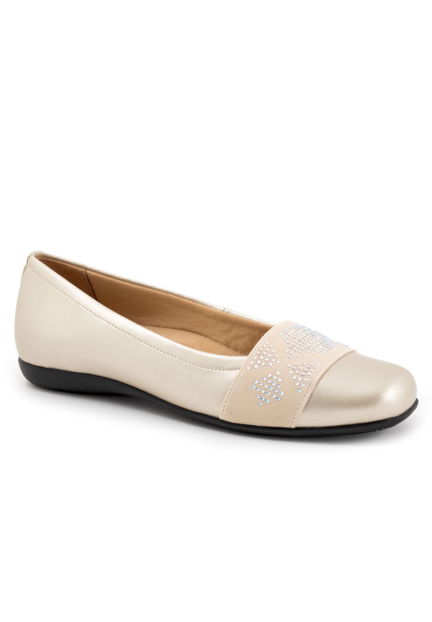 Samantha Slip On Flats, CHAMPAGNE GEM, hi-res image number 0