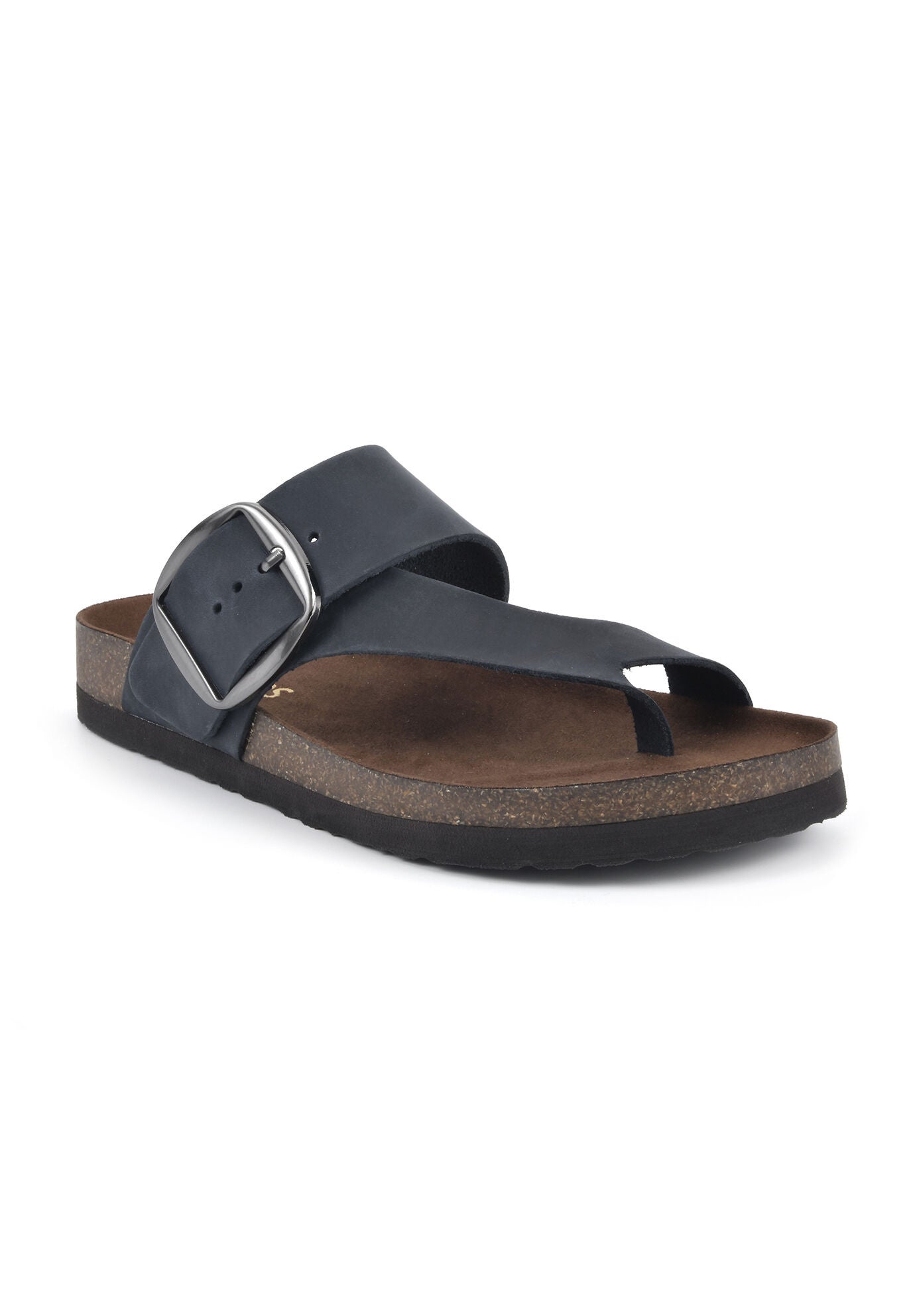 Harley Sandal , NAVY LEATHER, hi-res image number 0