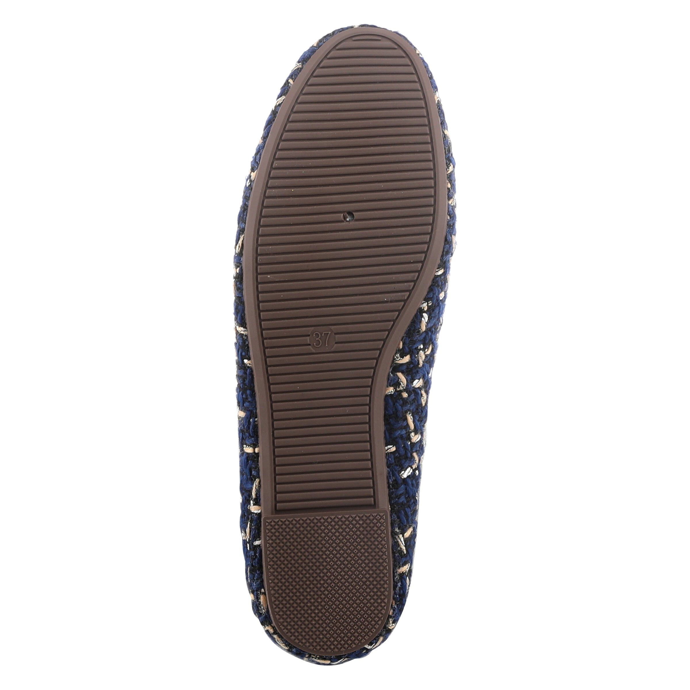 Knitknot Ballet Flat Shoe, NAVY MULTI, alternate image number 6