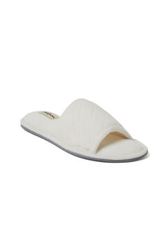 Beatrice Quilted Terry Slide Slipper