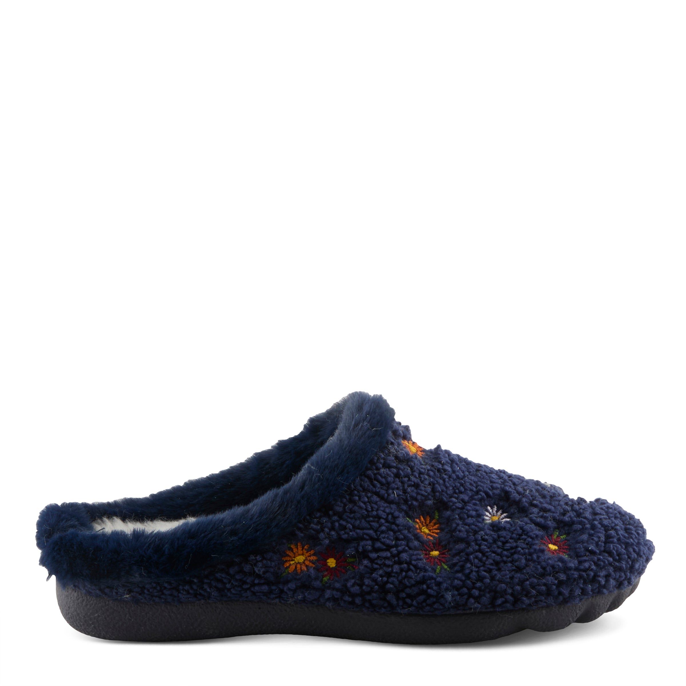 Abouquet Slippers, NAVY, alternate image number 4