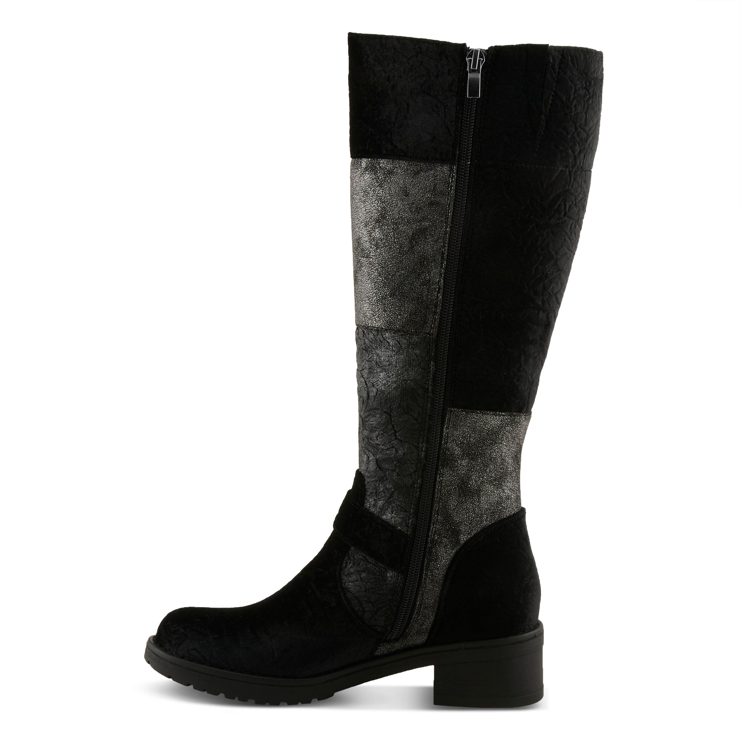 Collage Viv Tall Boot, BLACK MULTI, alternate image number 2