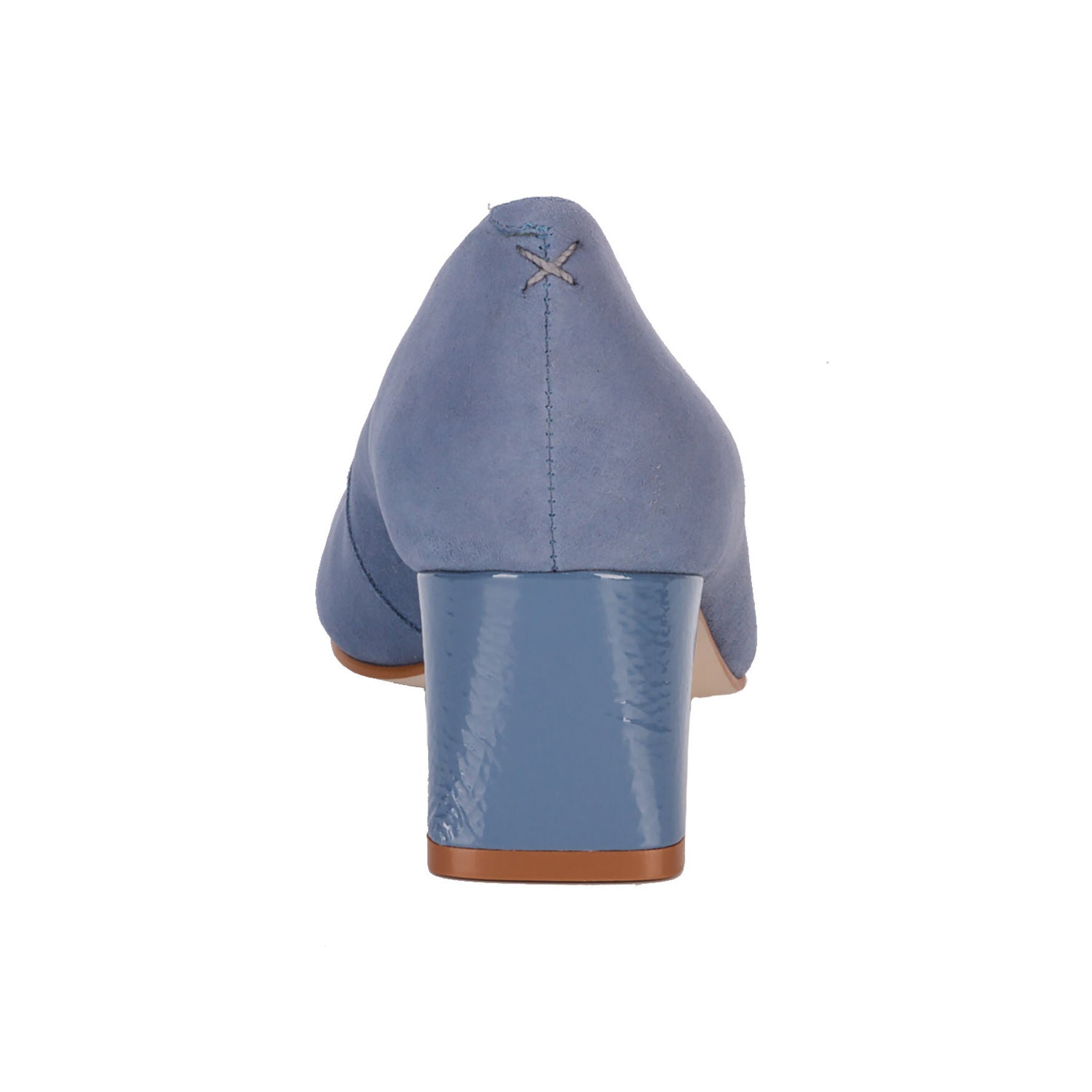 Meredith Square Toe Suede Pump, LIGHT BLUE SUEDE, on-hover image number 1