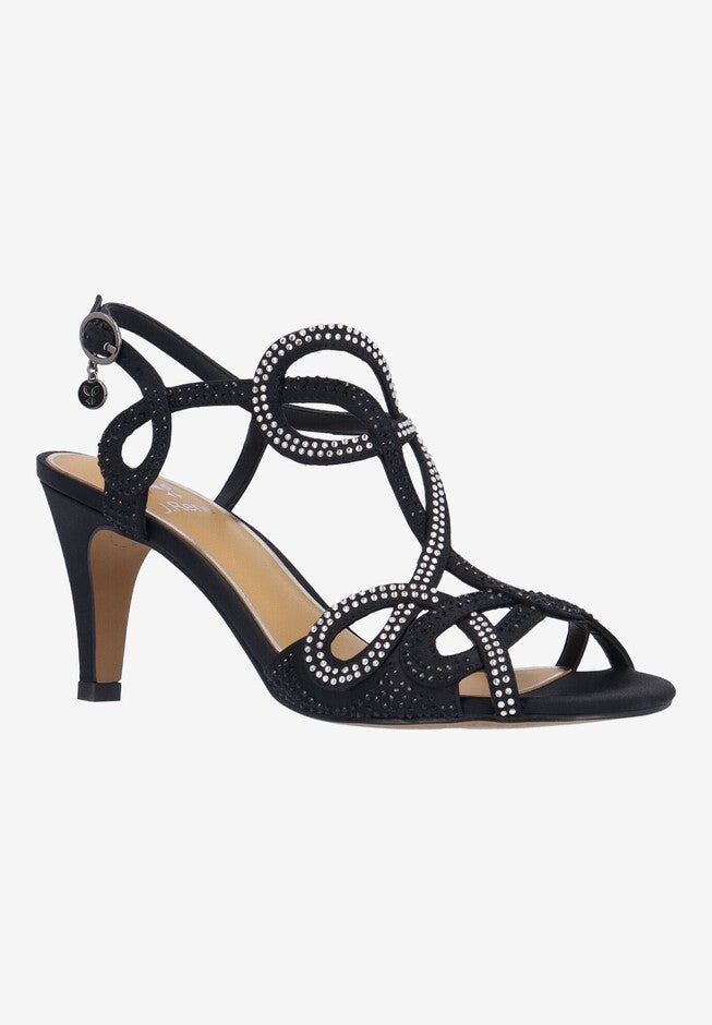 Lulah Strappy Sandal, BLACK, hi-res image number 0