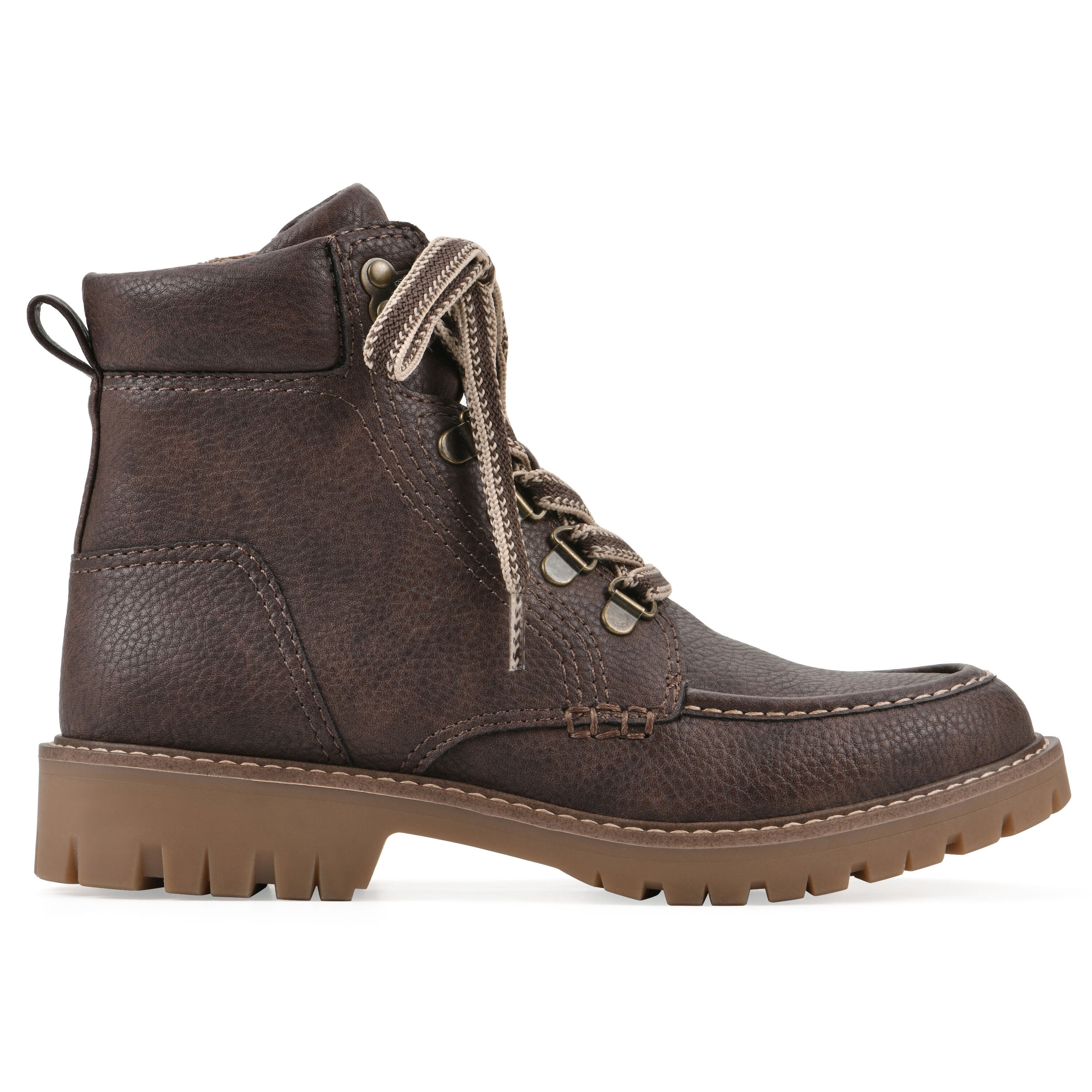 Parcels City Hiker Boot, BROWN PEBBLE SMOOTH, alternate image number 2