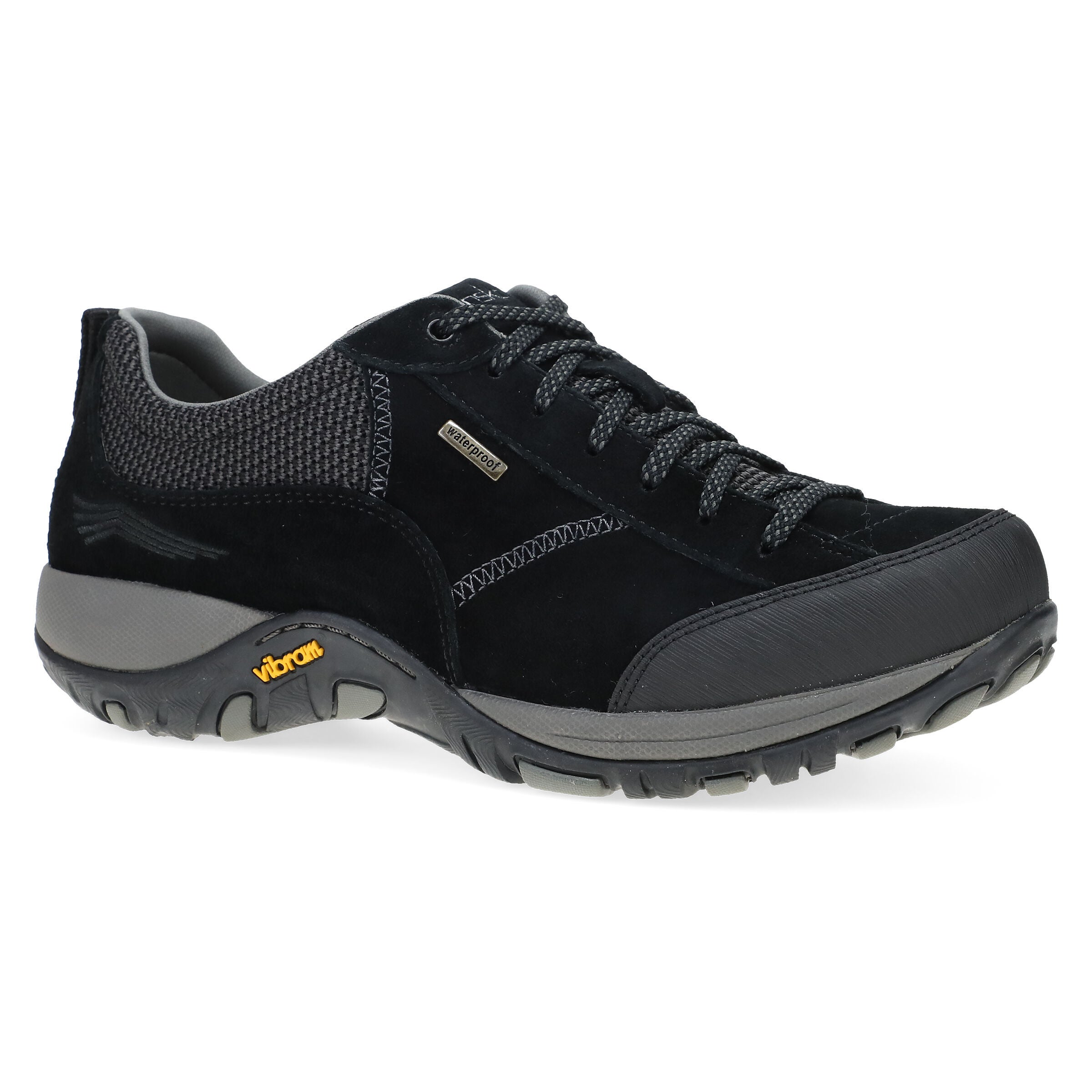 Paisley Laceup Waterproof Outdoor Shoe, BLACK, hi-res image number 0