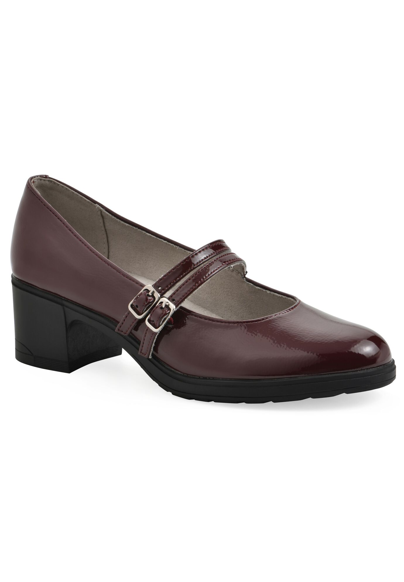 Hunta Pump, BURGUNDY PATENT, hi-res image number 0