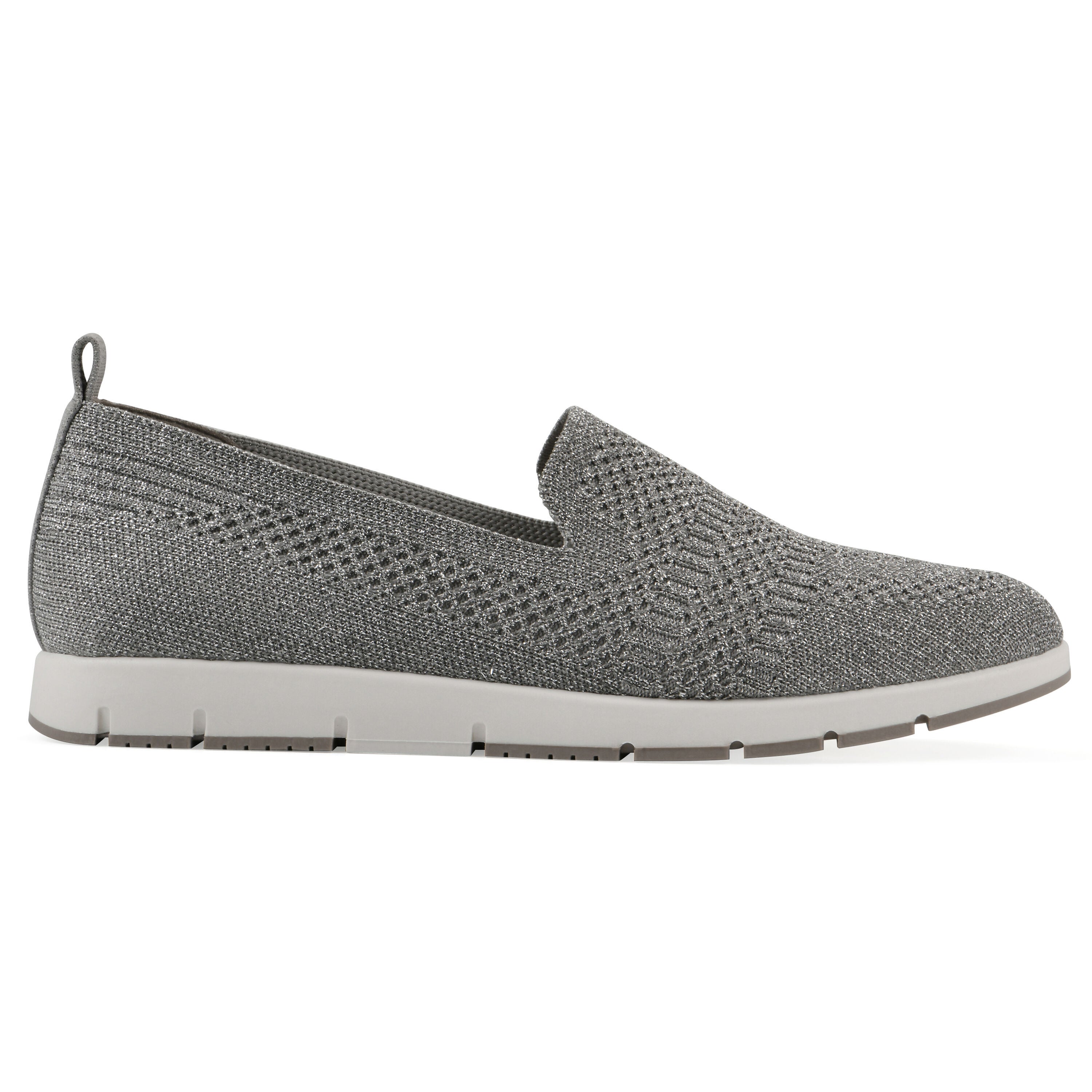 Garren Slip-On Shoe, GREY GLITTER KNIT, alternate image number 2
