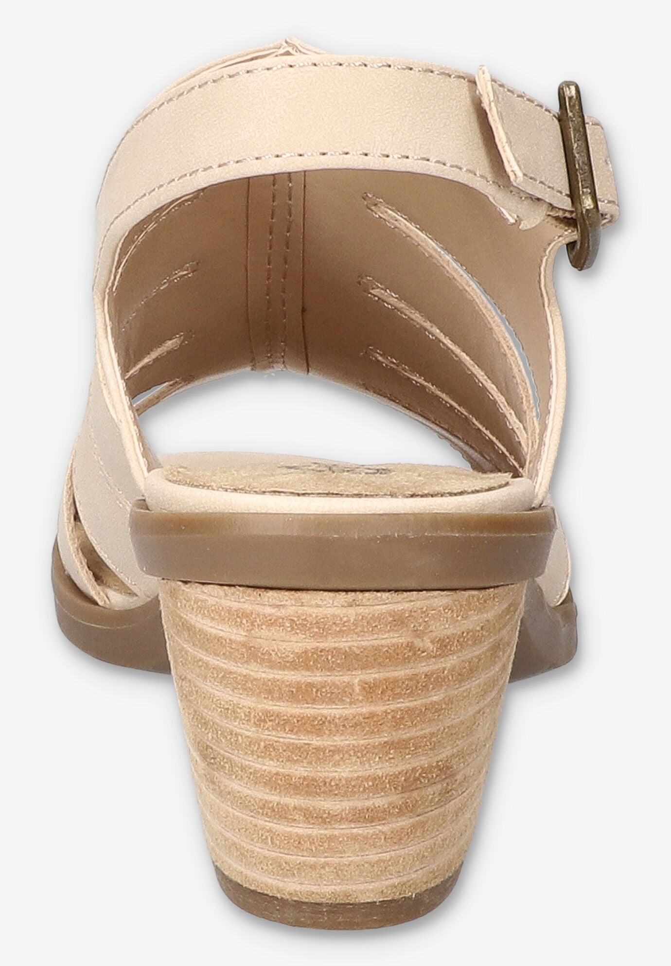 Rhodes Heeled Sandal, BONE, alternate image number 3