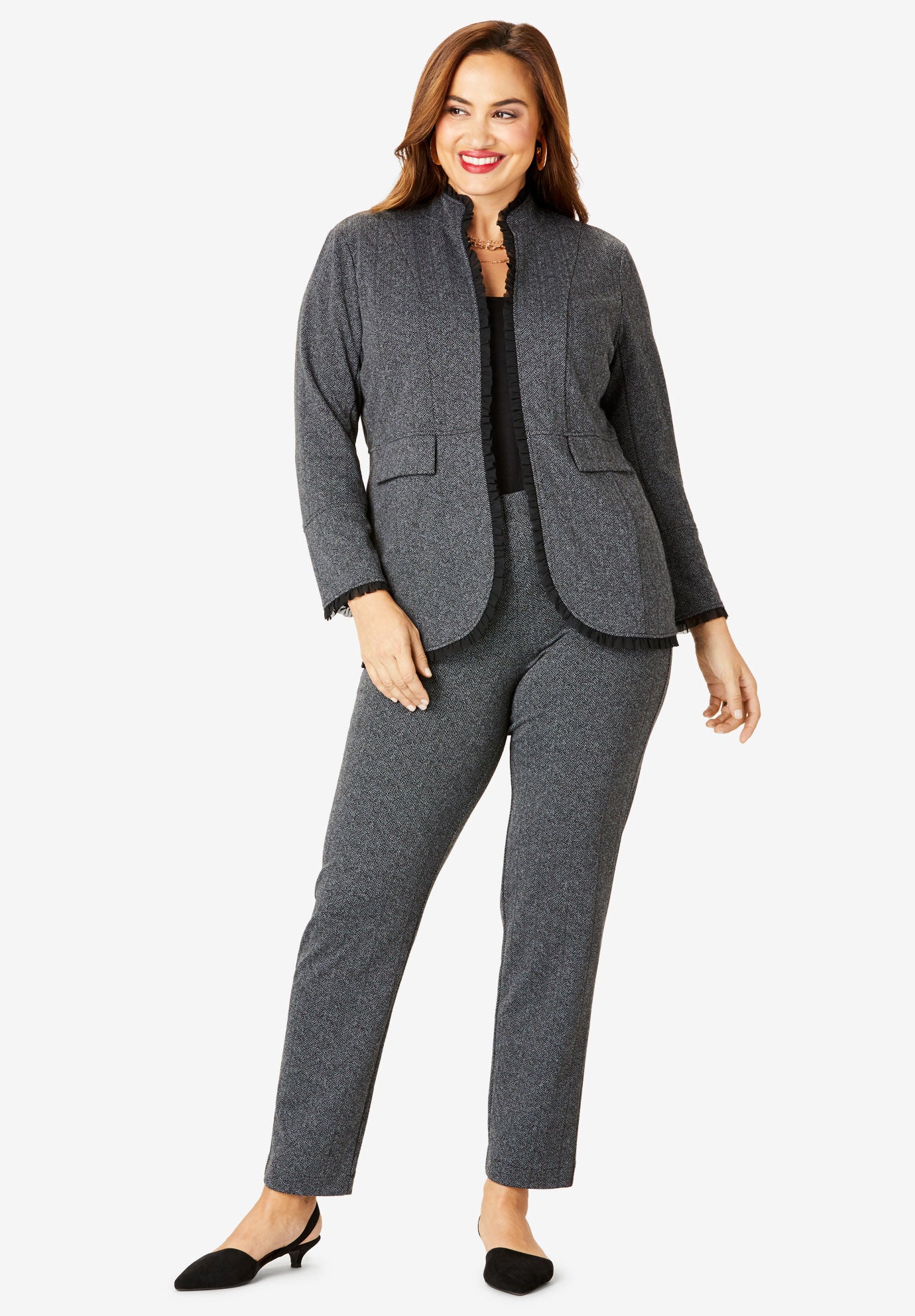 woman within pant suits