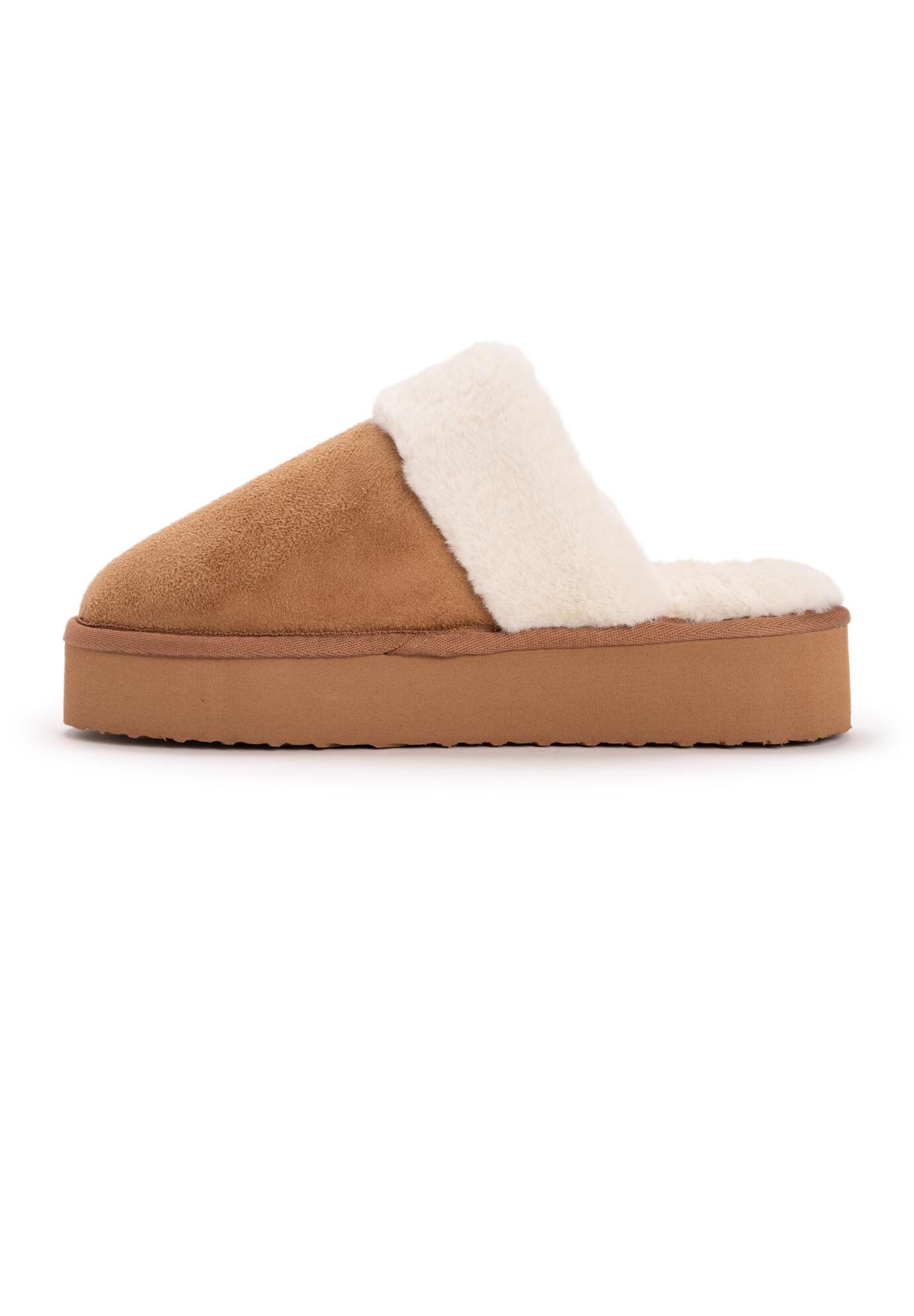 Women'S Microsuede Scuff Slipper, , alternate image number 4