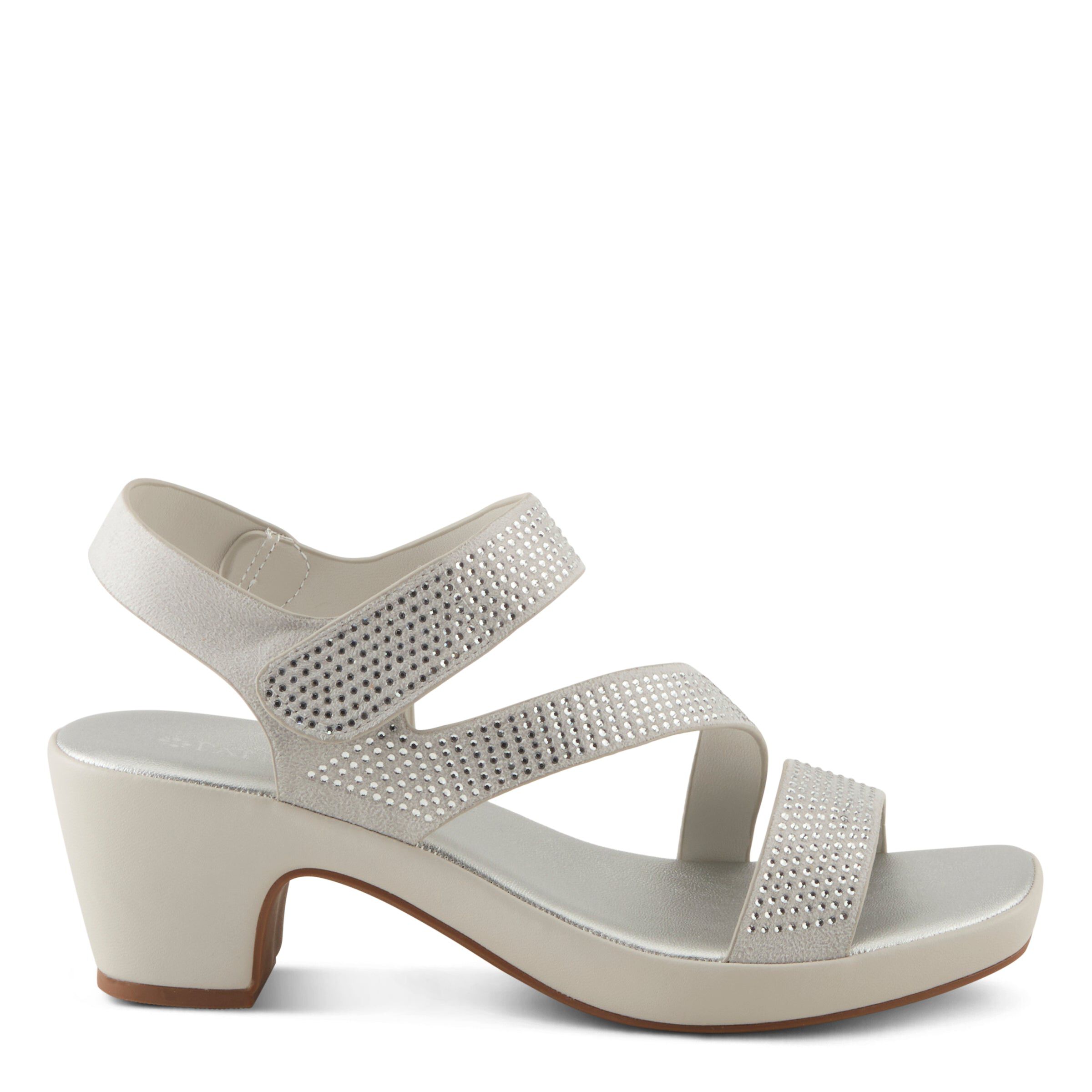 Yadiel Slingback Sandals, SILVER, alternate image number 5