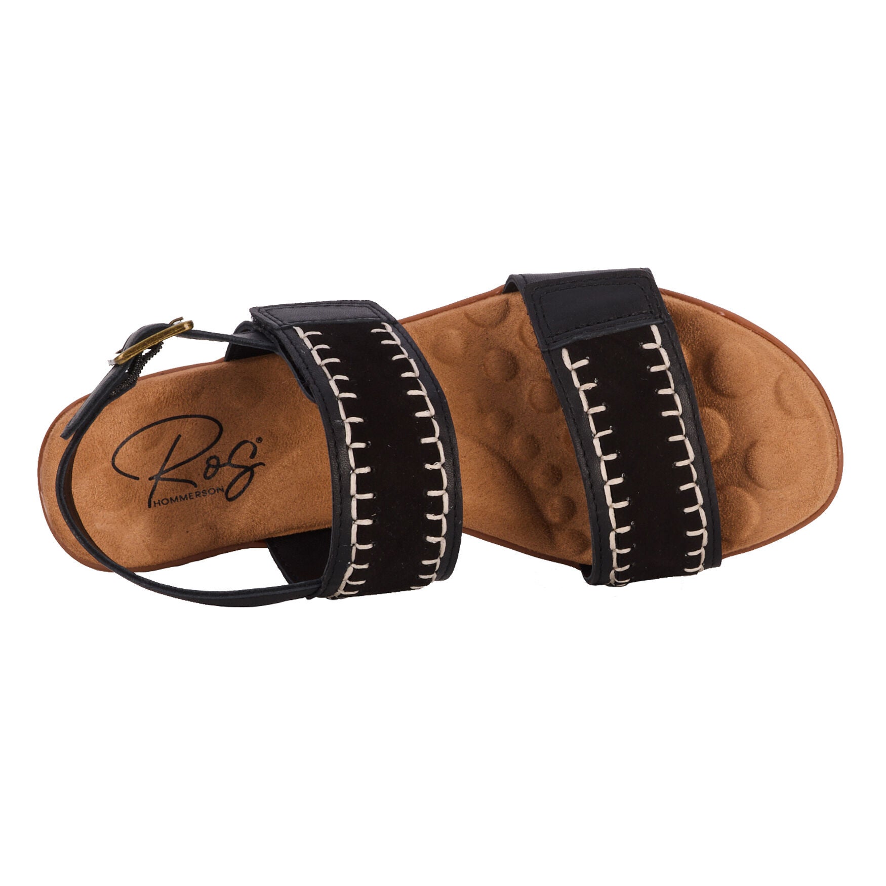 Kateri Sandal, BLACK LEATHER SUEDE, alternate image number 5