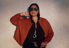 Cropped Bomber Jacket