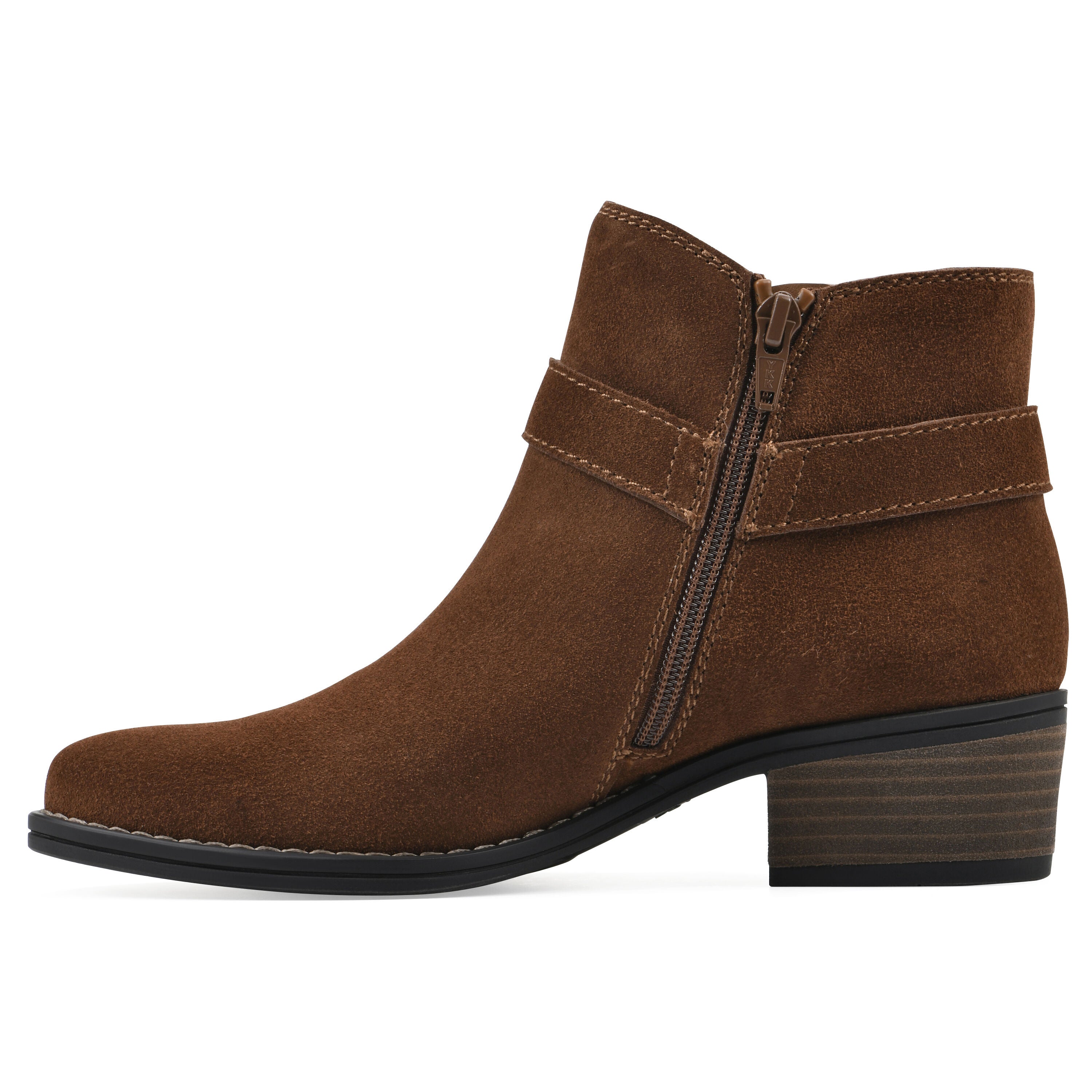 Altossa Western Bootie, HAZEL SUEDE, alternate image number 3