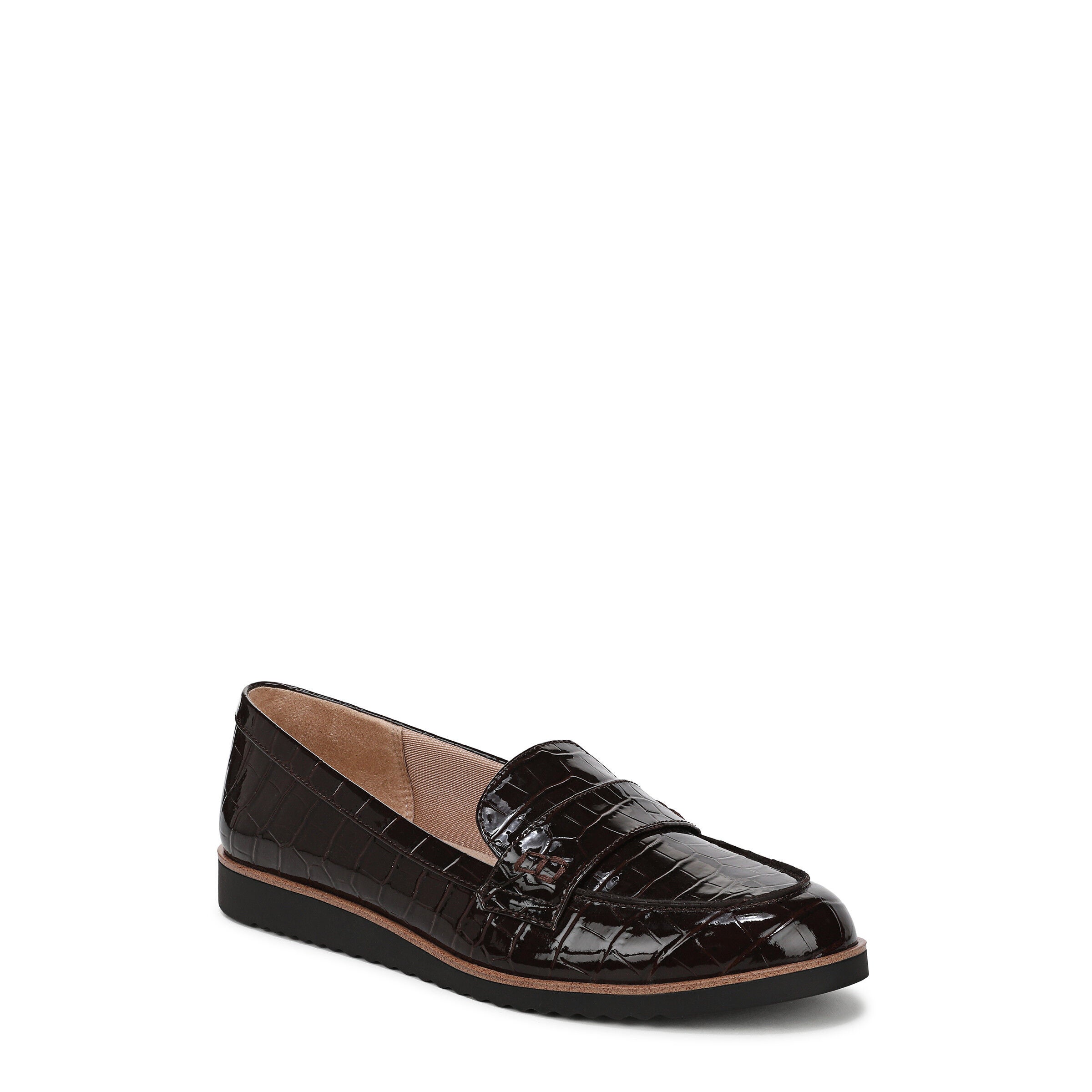 Zee Flat Loafer, DARK CHOCOLATE CROC, hi-res image number 0